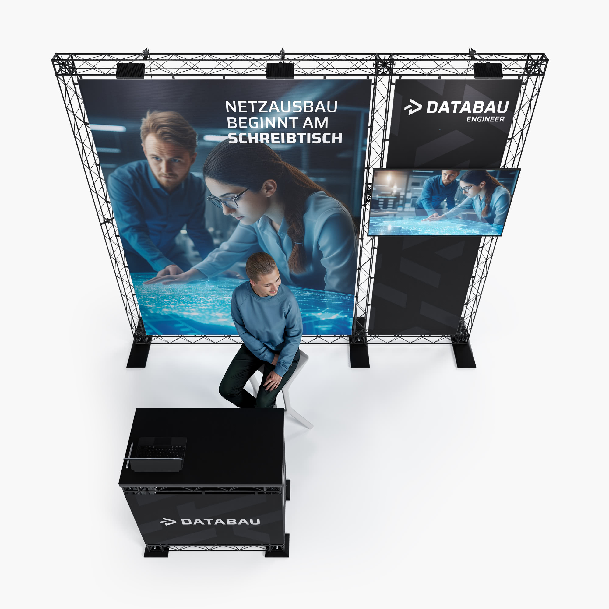 XTRUSS - Traversen Messestand - Bonn 3 x 2 m