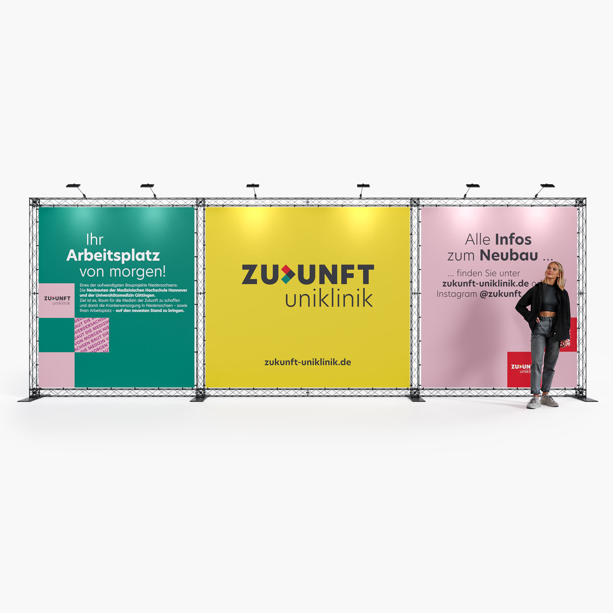 XTRUSS - Traversen Messewand 700 x 250 cm