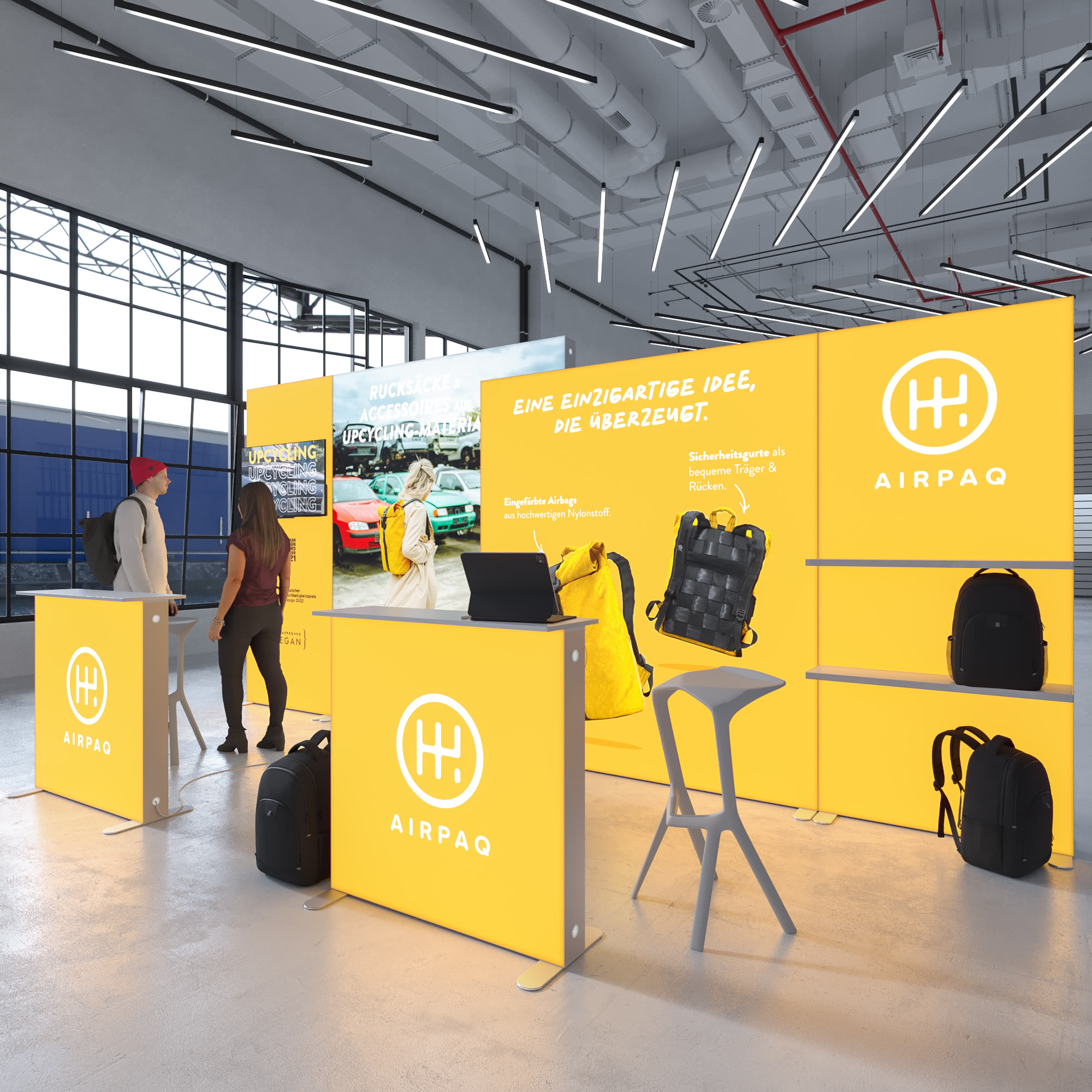 LED Messestand - Set 16 - Highlight SEGO - 6 x 2m