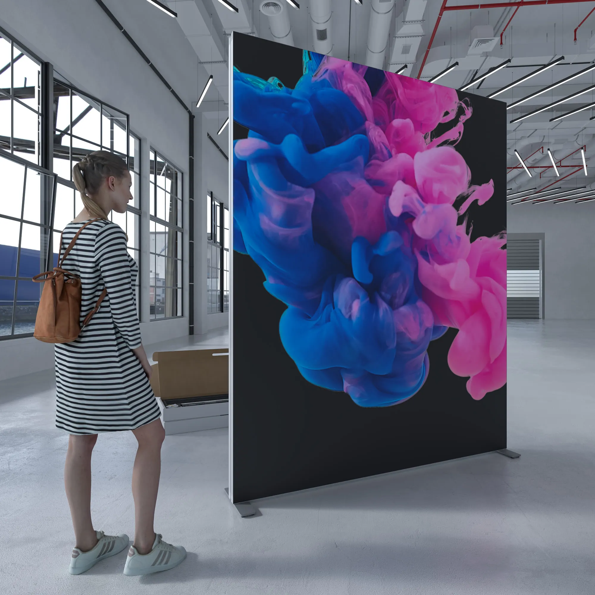 Texframe - B 200 x H 246 cm - MODULAP ONE | Nein | Kartonage mit Griff ...