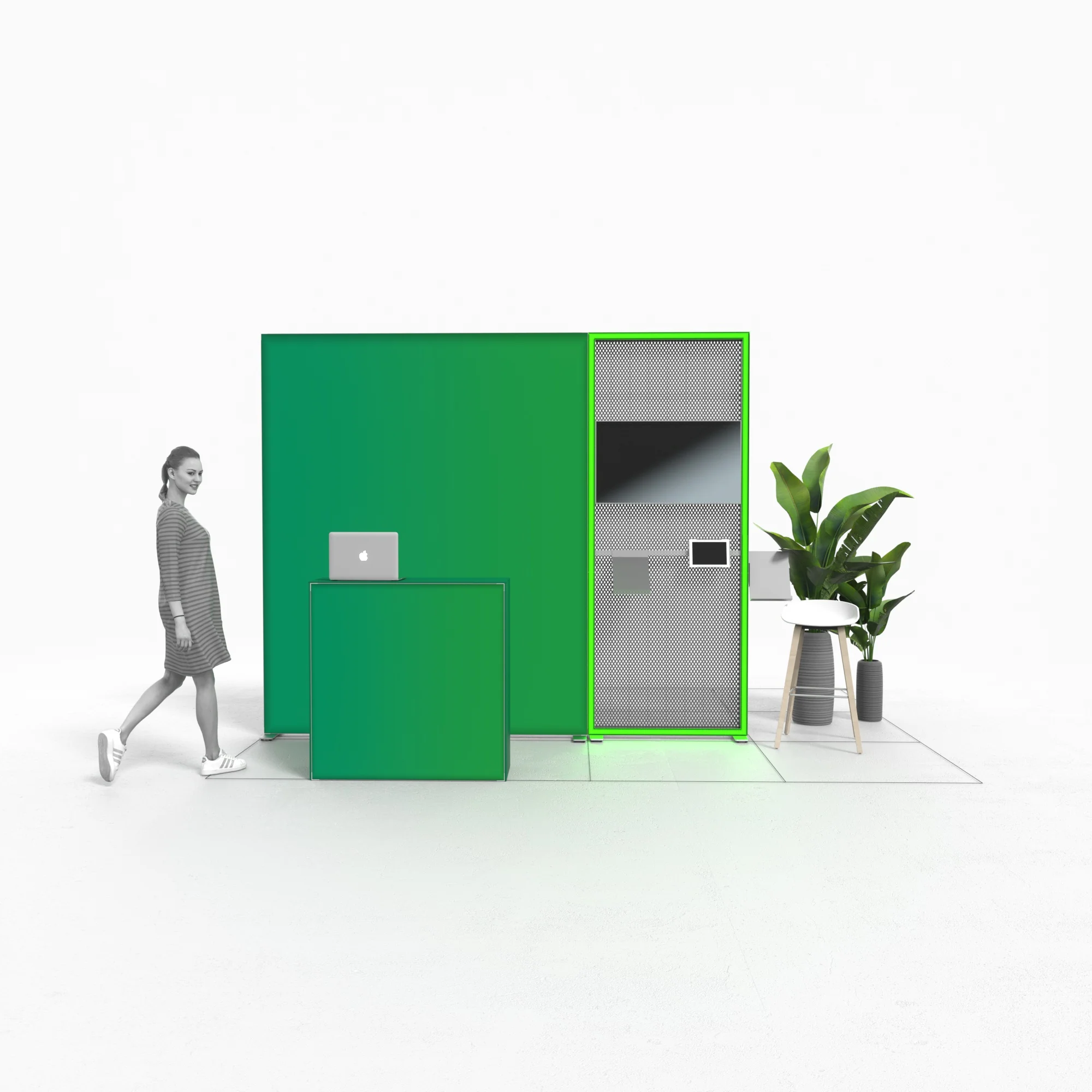 LED Messestand - Set Kim - MODULAP ONE