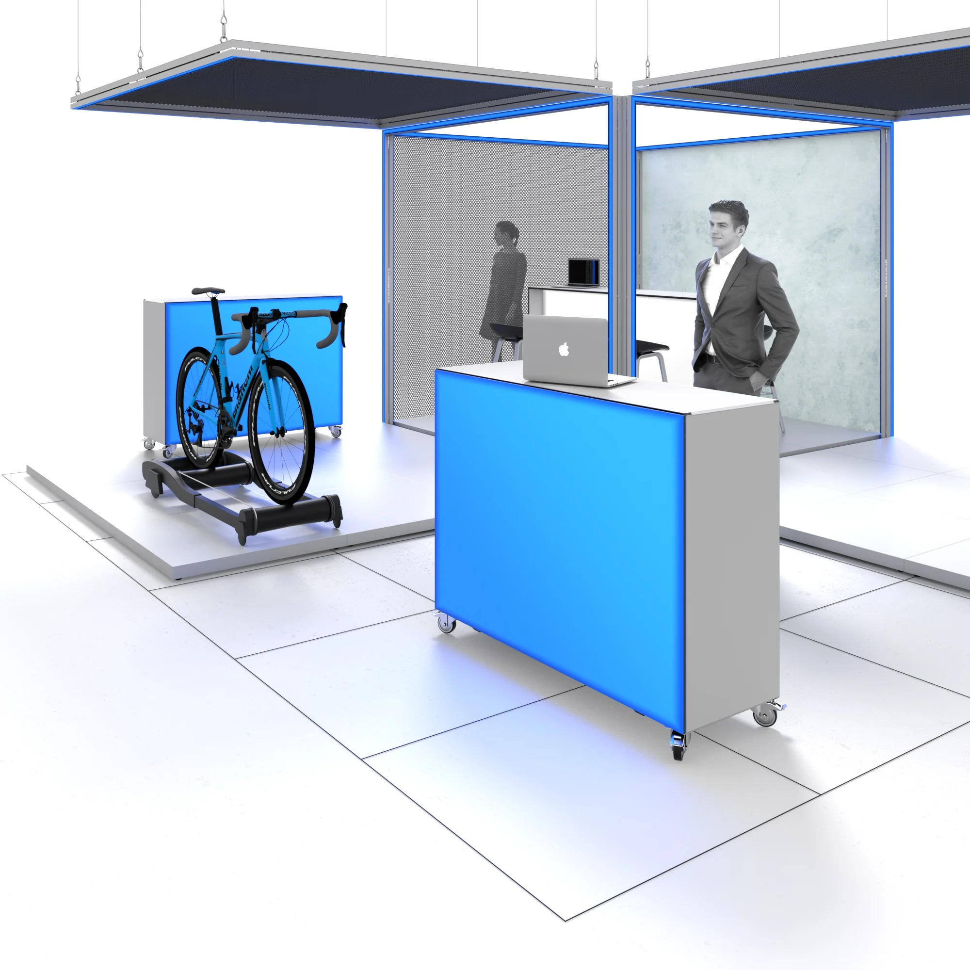 LED Messestand - Set Emma- MODULAP BIG ONE