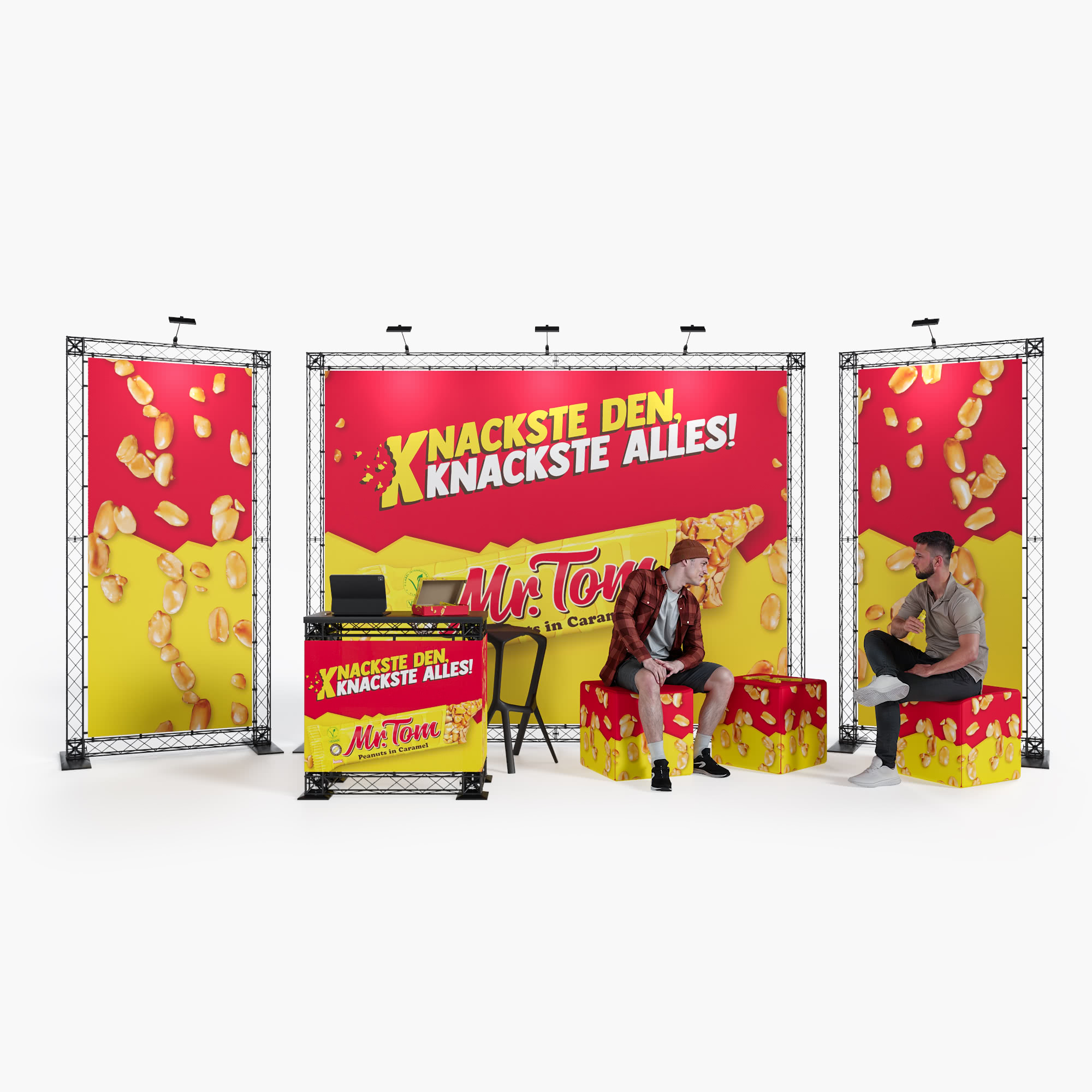 XTRUSS - Traversen Messestand - Mainz 6 x 2 m