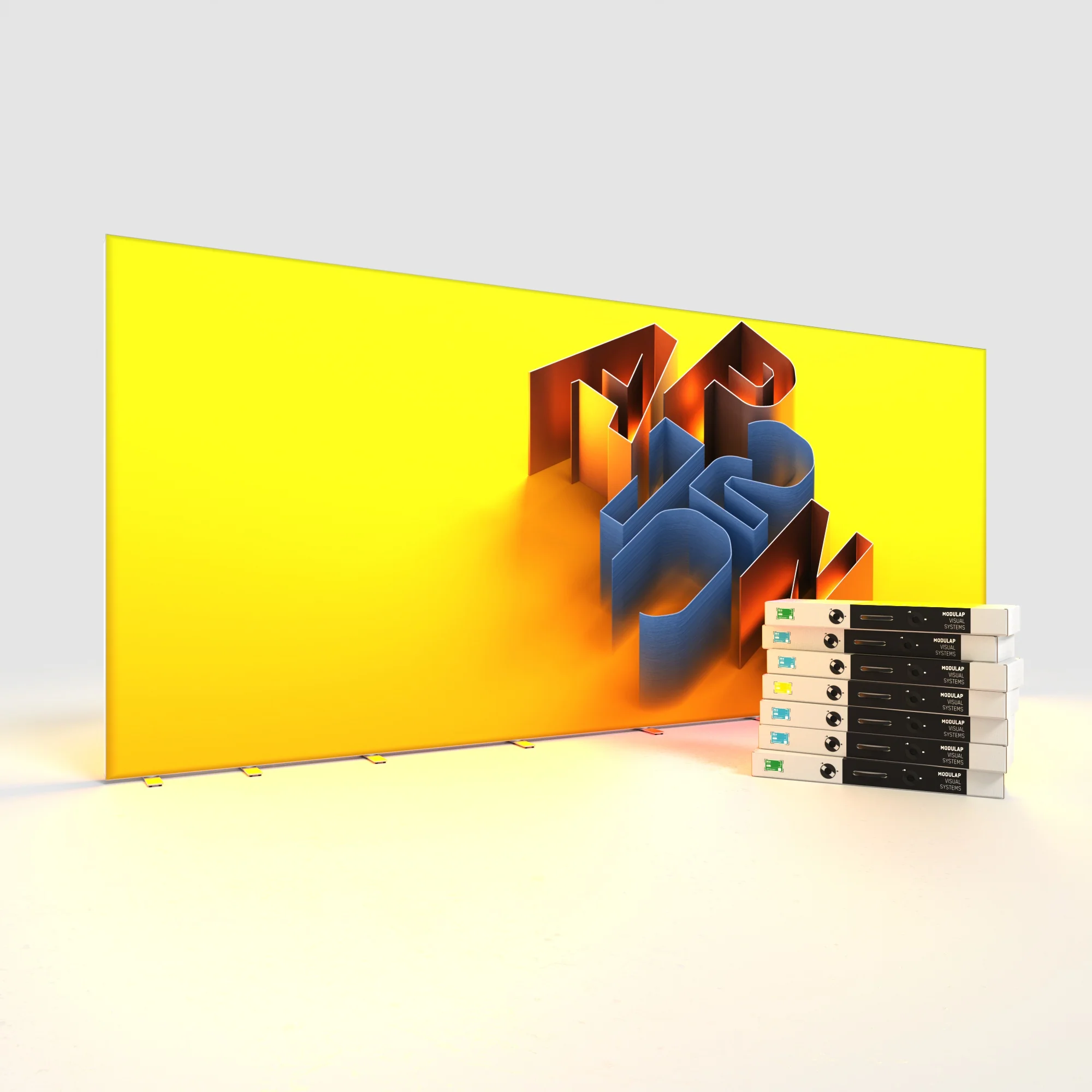 LED Lightbox - AP120 - MODULAP ONE Next - mit Nut - Systembreite 700 cm