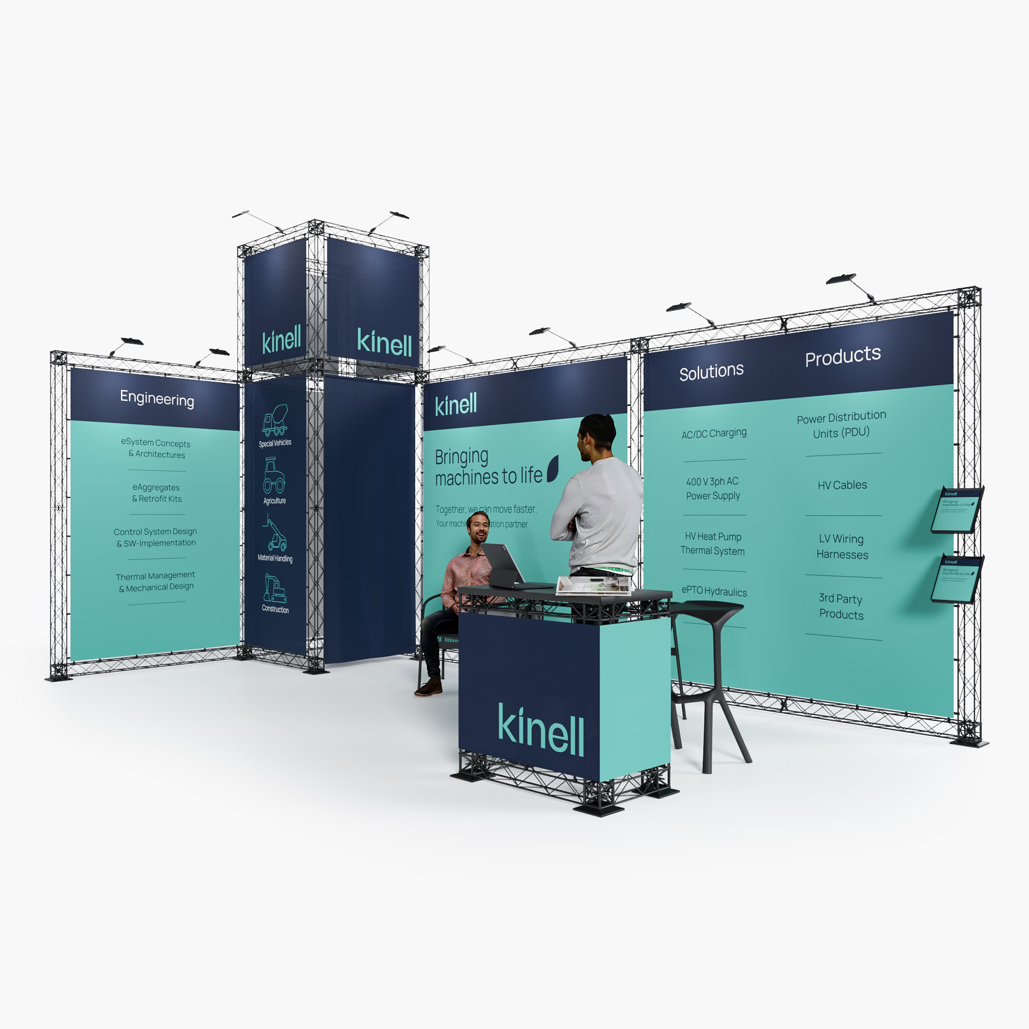 XTRUSS - Traversen Messestand - Chemnitz 6 x 3 m