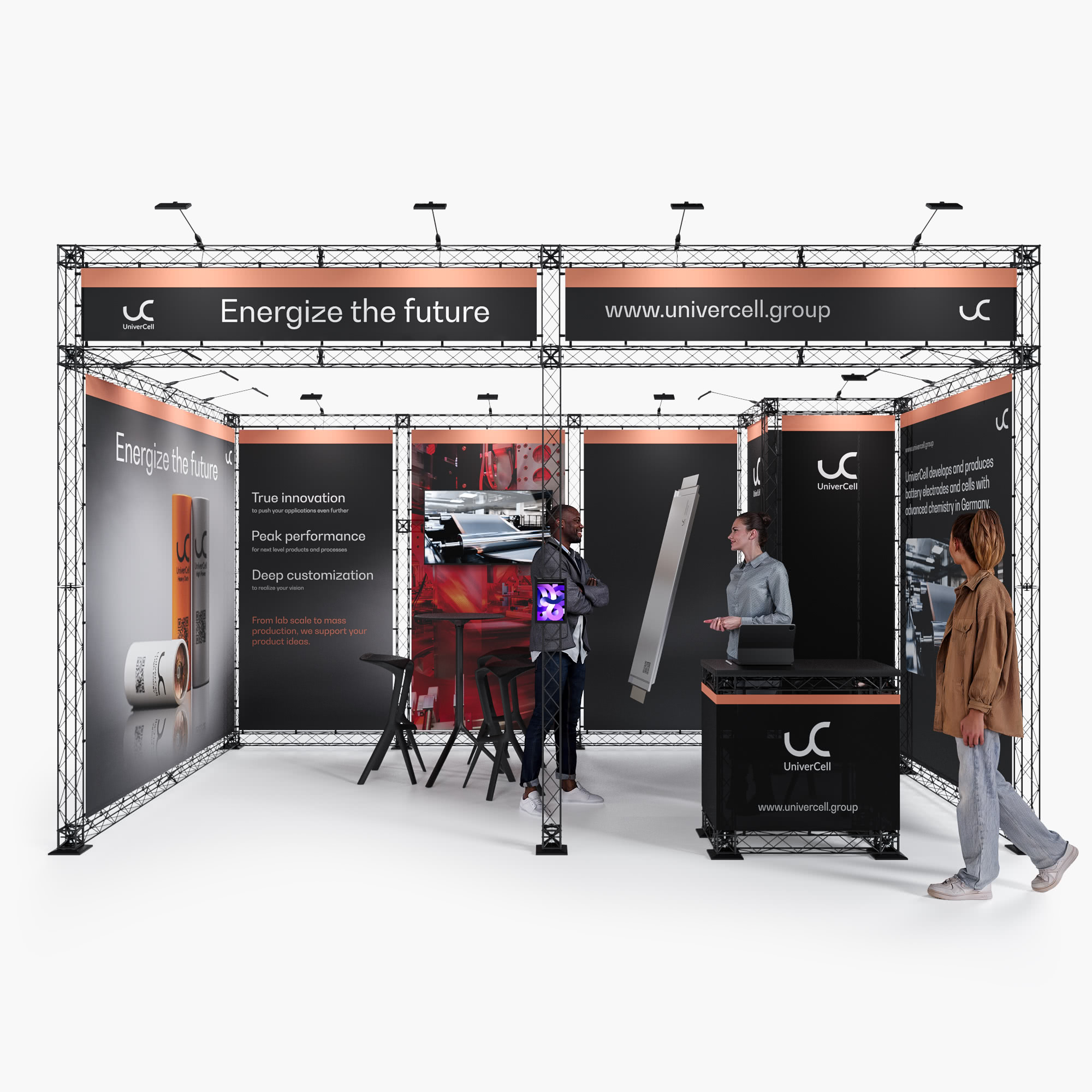 XTRUSS - Traversen Messestand - Bielefeld 5 x 3 m