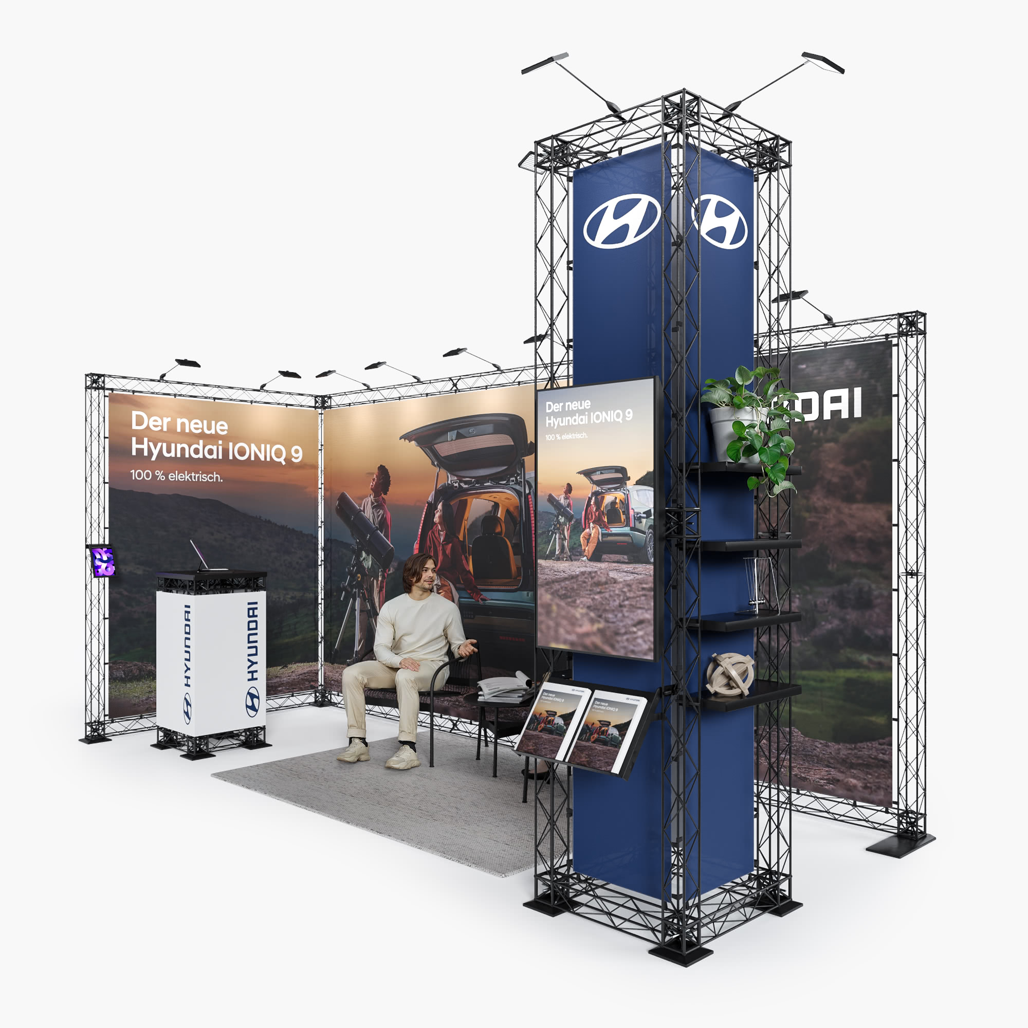 XTRUSS - Traversen Messestand - Stuttgart 5 x 2 m