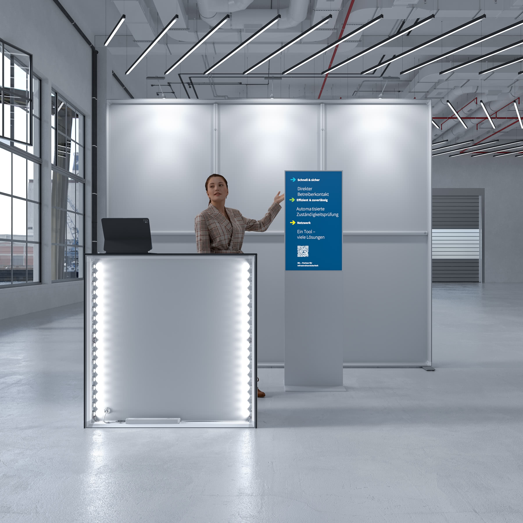 LED Messestand - Set Emmet - MODULAP ONE