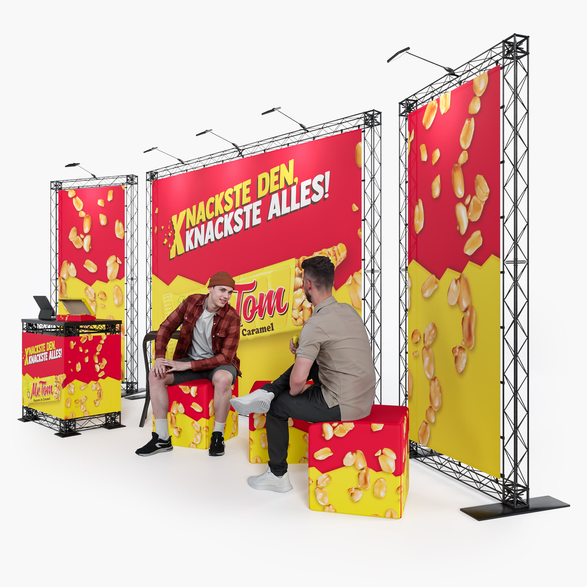 XTRUSS - Traversen Messestand - Mainz 6 x 2 m