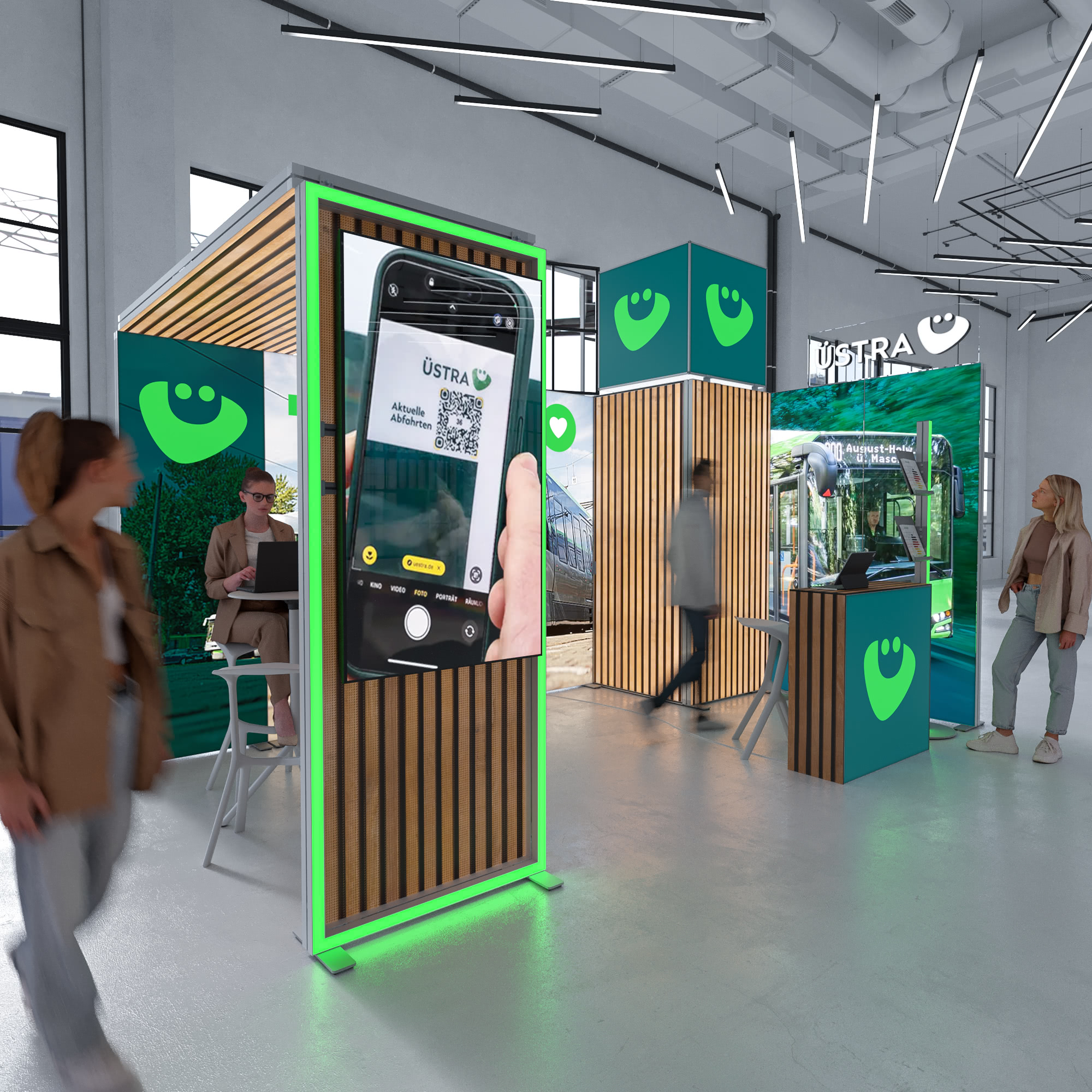 3D Messestand Visualisierung