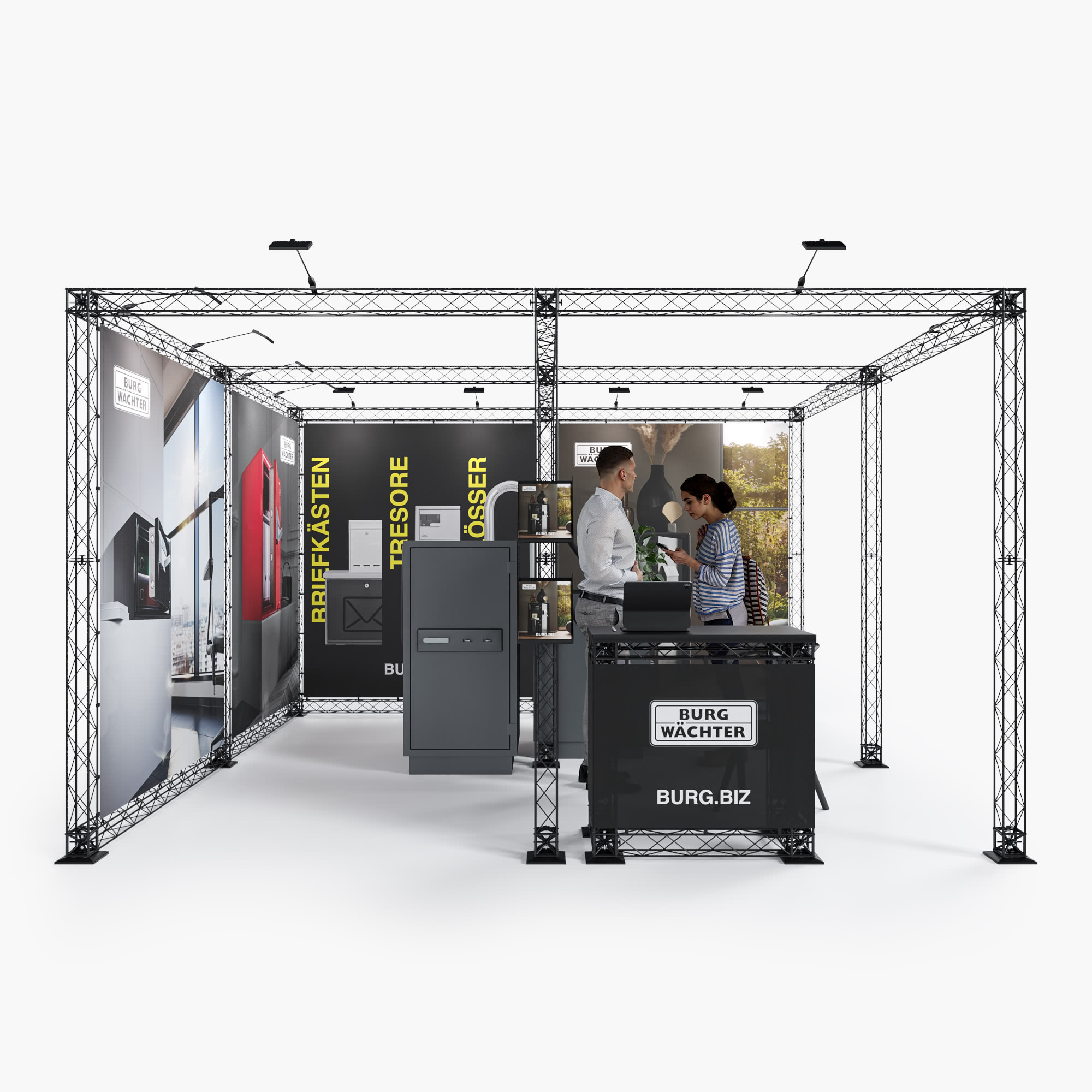 XTRUSS - Traversen Messestand - Oldenburg 4 x 4 m