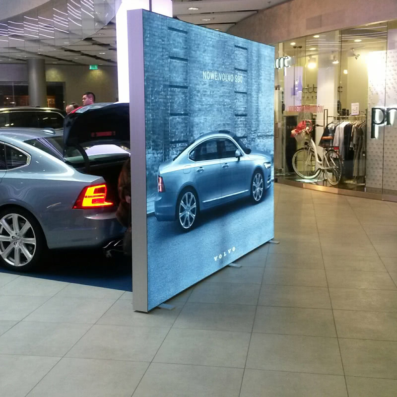 LED Messestand Highlight Brüssel