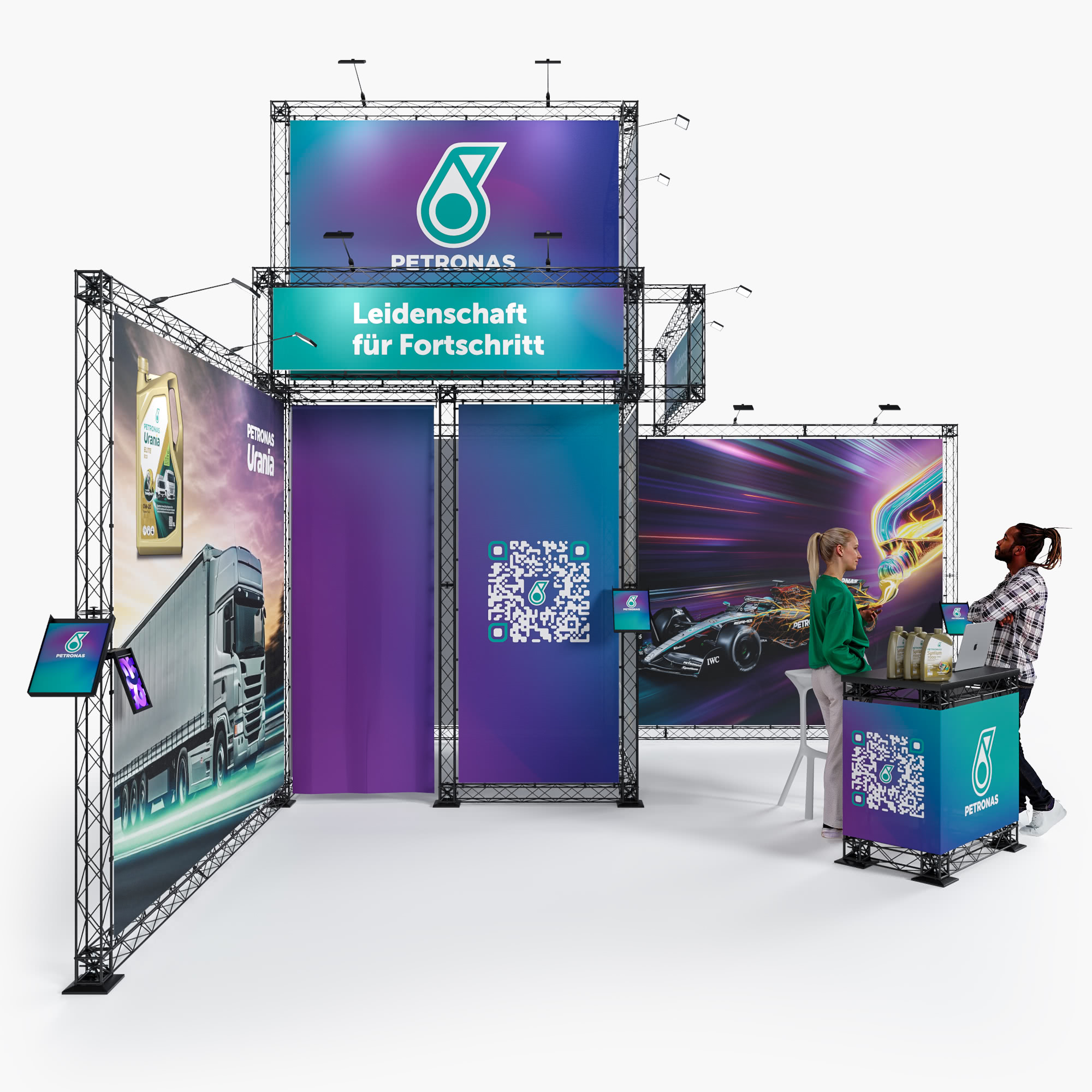 XTRUSS - Traversen Messestand - Flensburg 5 x 5 m