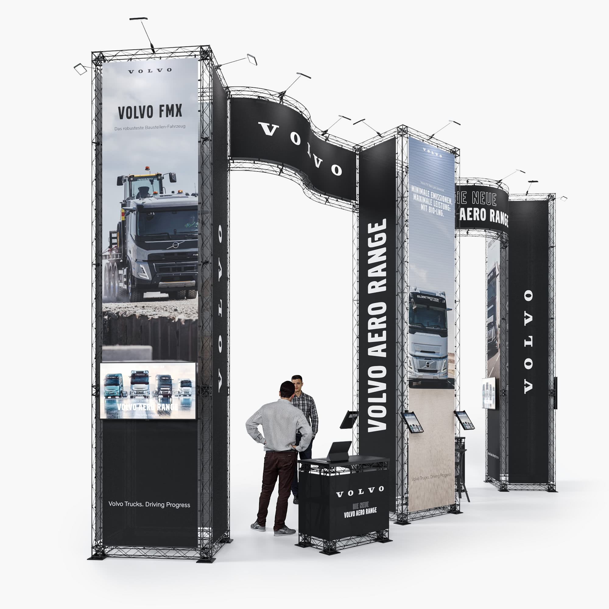 XTRUSS - Traversen Messestand - Würzburg 9 x 2 m