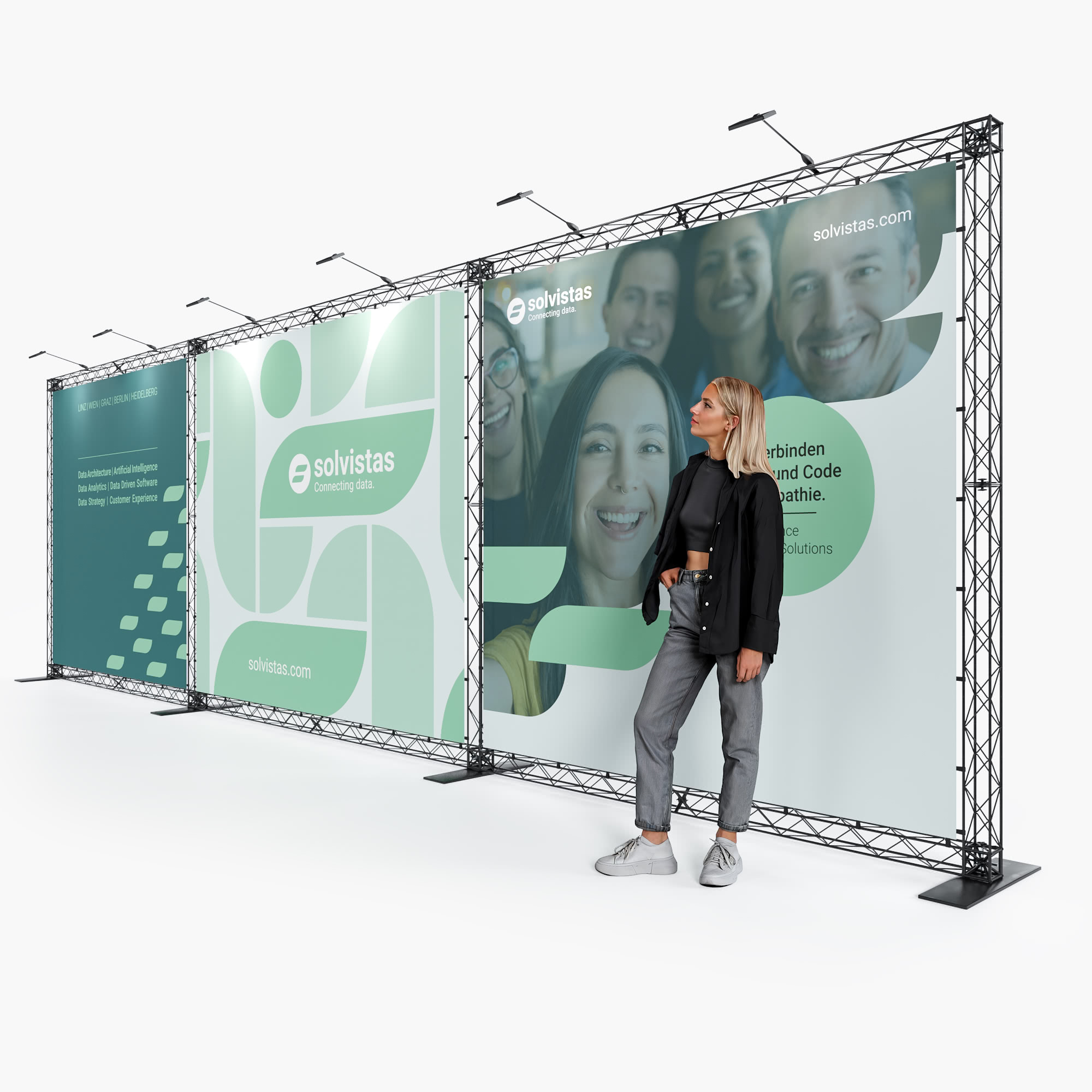 XTRUSS - Traversen Messewand 800 x 250 cm