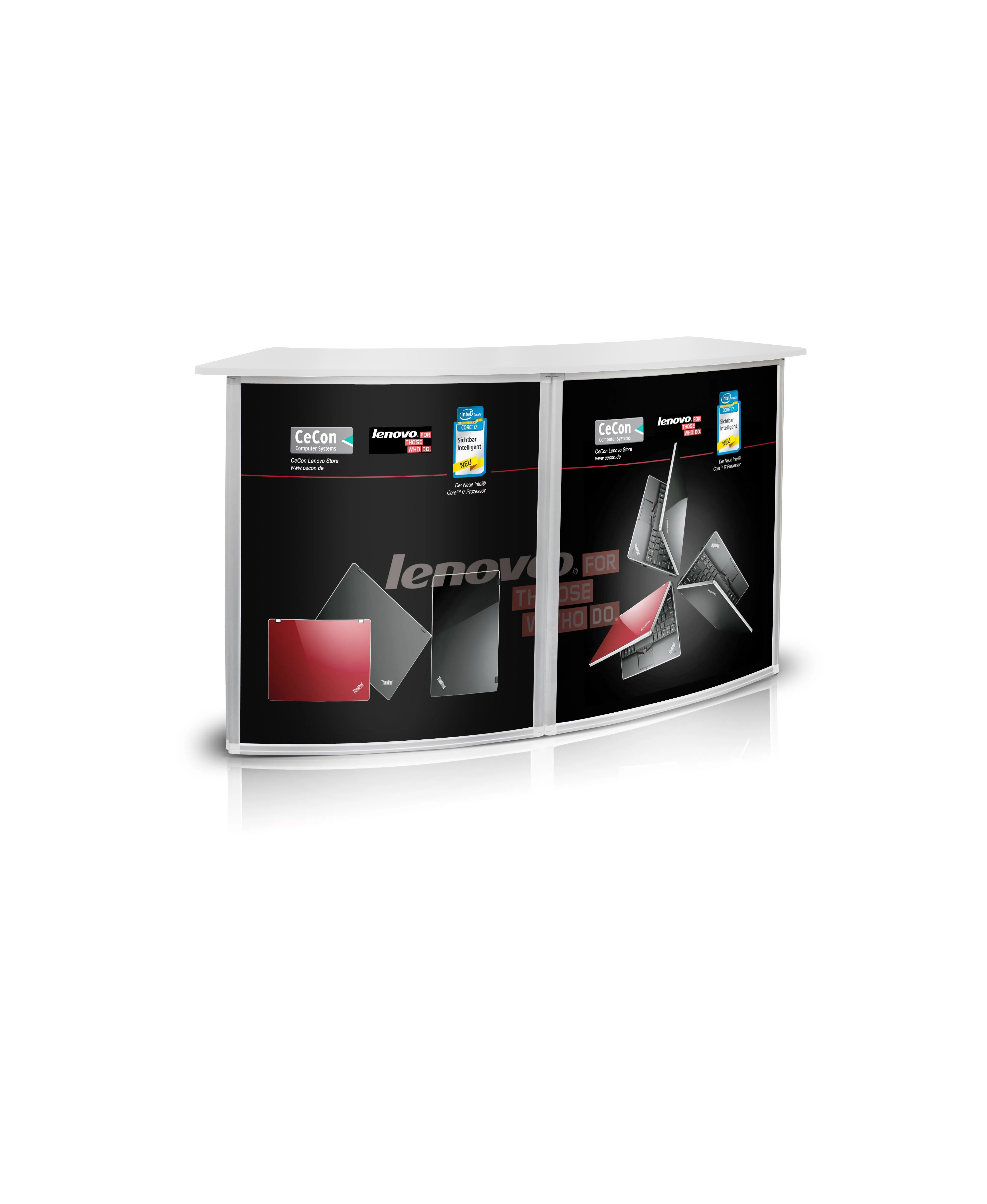 Promotiontheke Eco Maxi gebogen