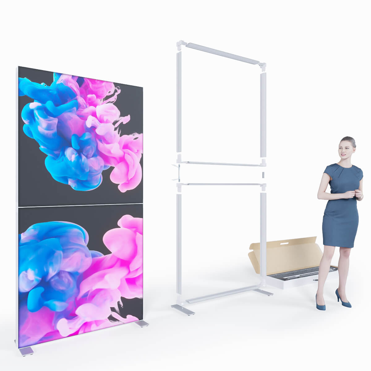 Texframe  - B 107,5 x H 107,5 cm - MODULAP ONE