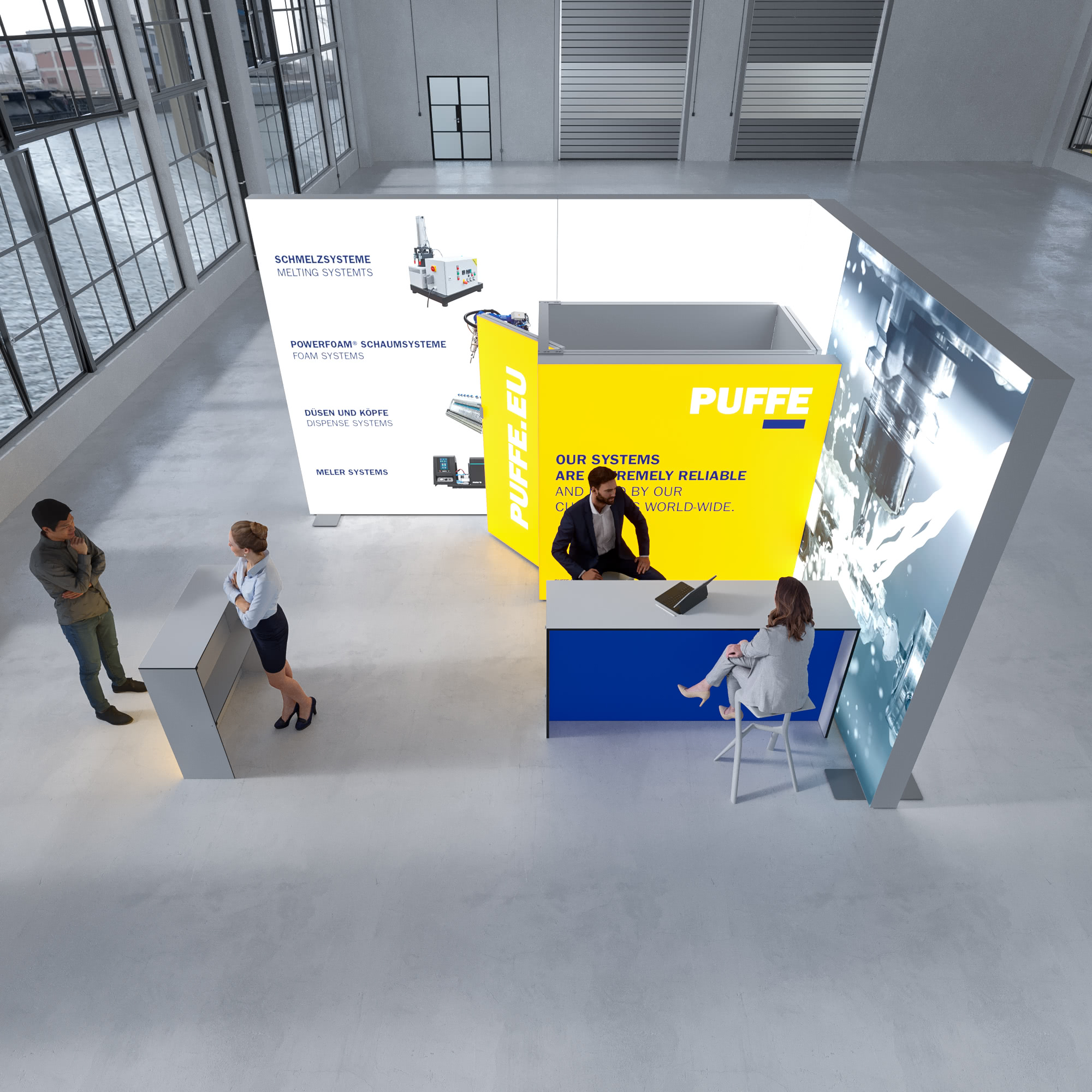 LED Messestand - Set 01 - Modulap BIG ONE