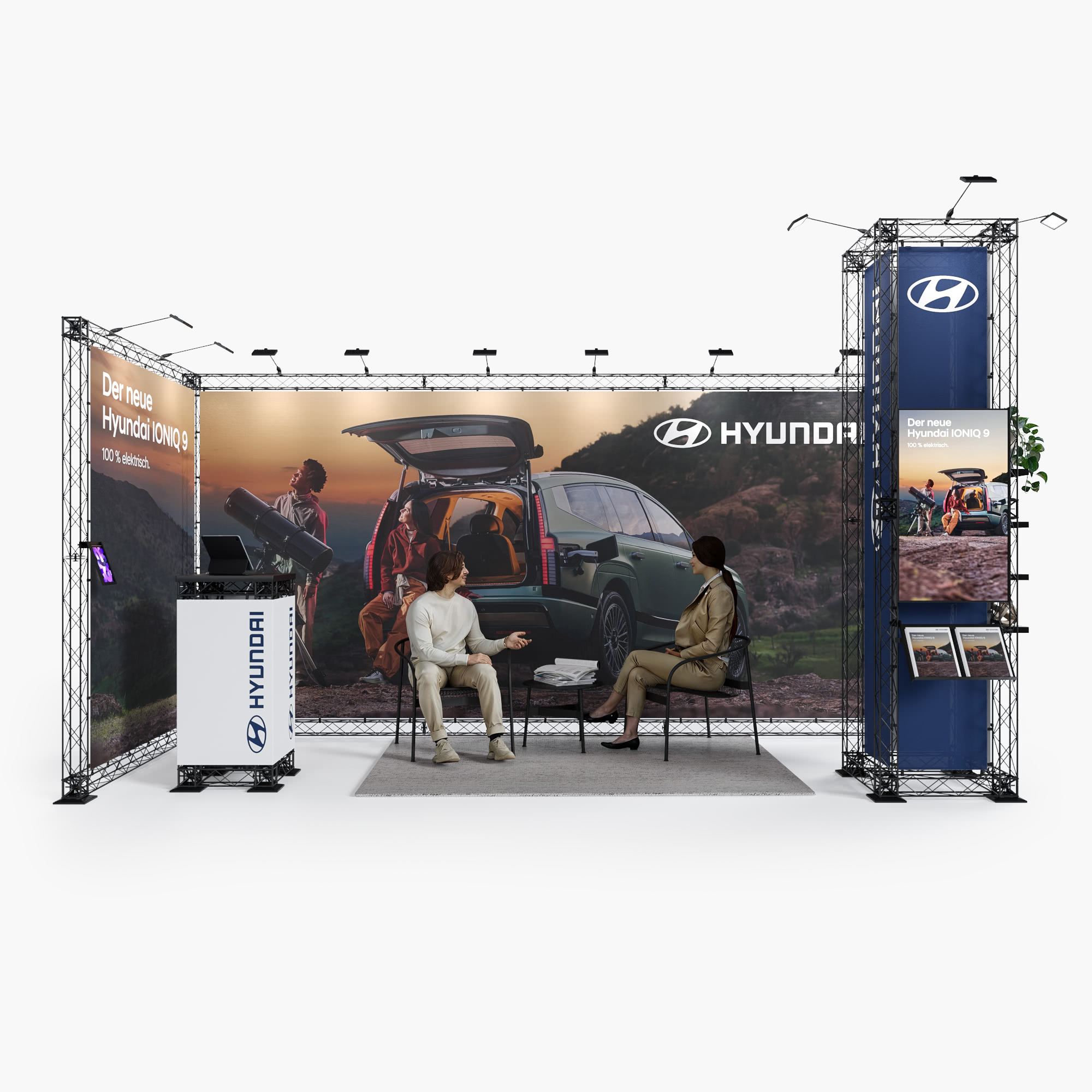 XTRUSS - Traversen Messestand - Stuttgart 5 x 2 m