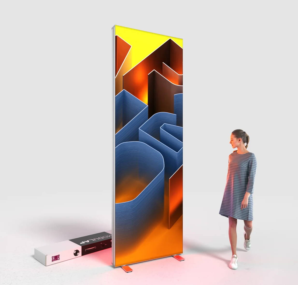 LED Lightbox - AP120 - MODULAP ONE Next - Systembreite 100 cm