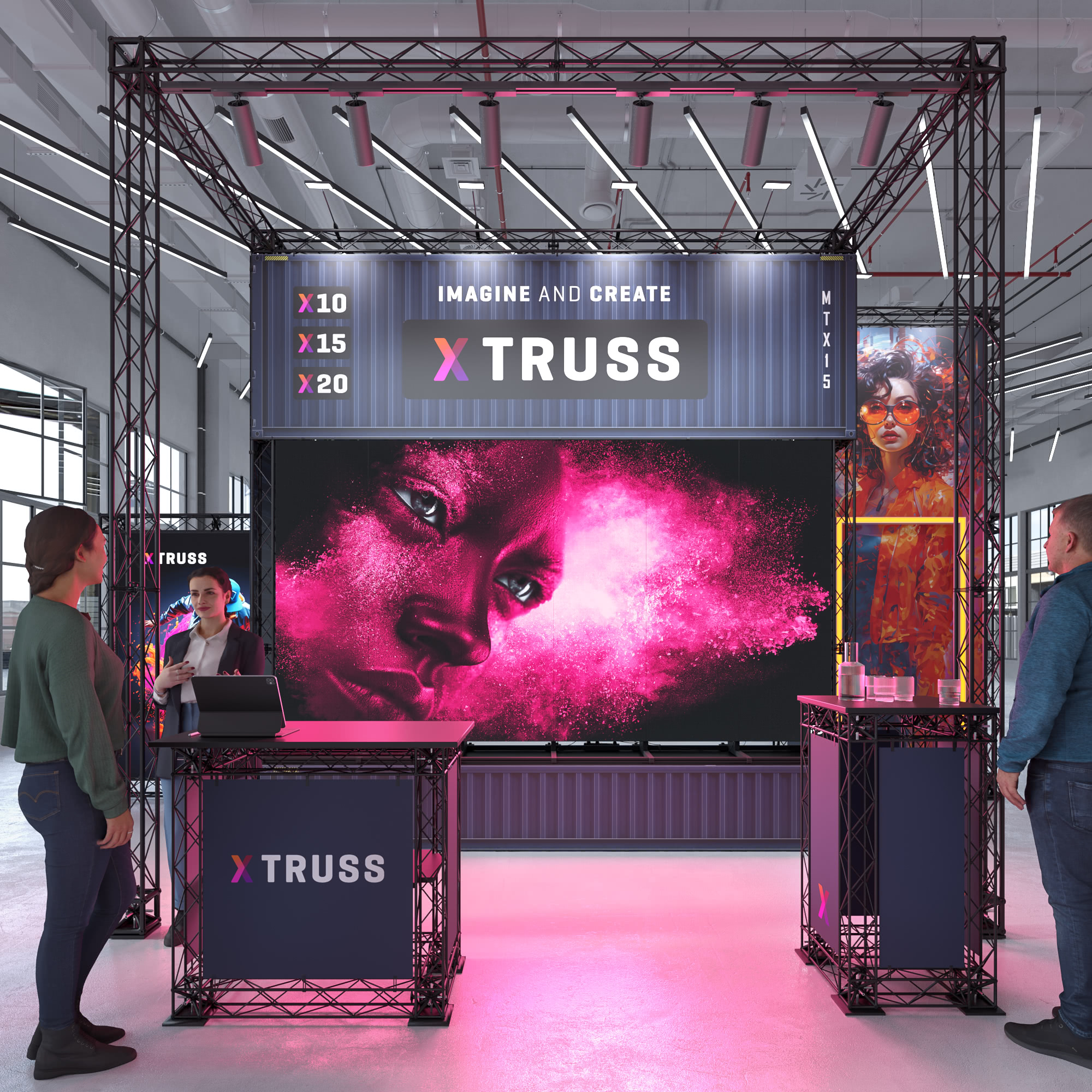 Traversen Messestand Kiel