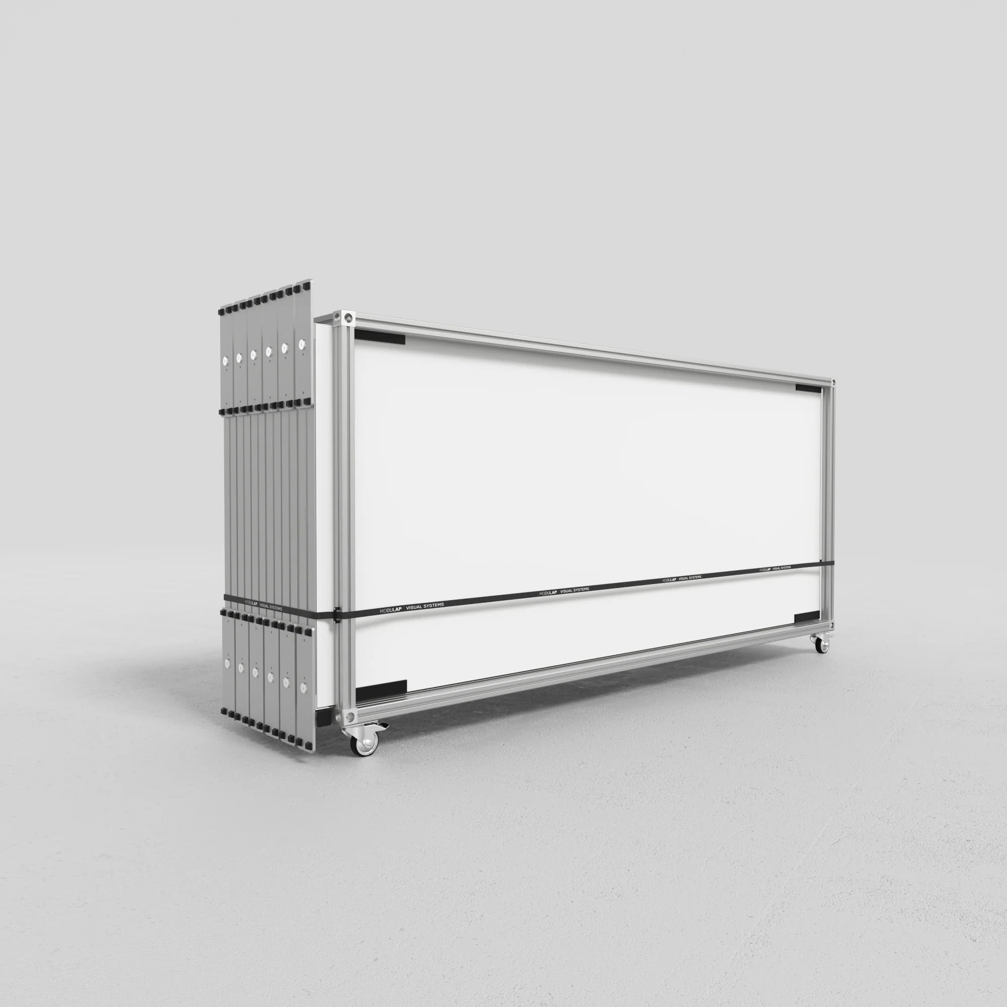 Transportwagen für LED Lightbox Höhe 246 cm - MODULAP ONE