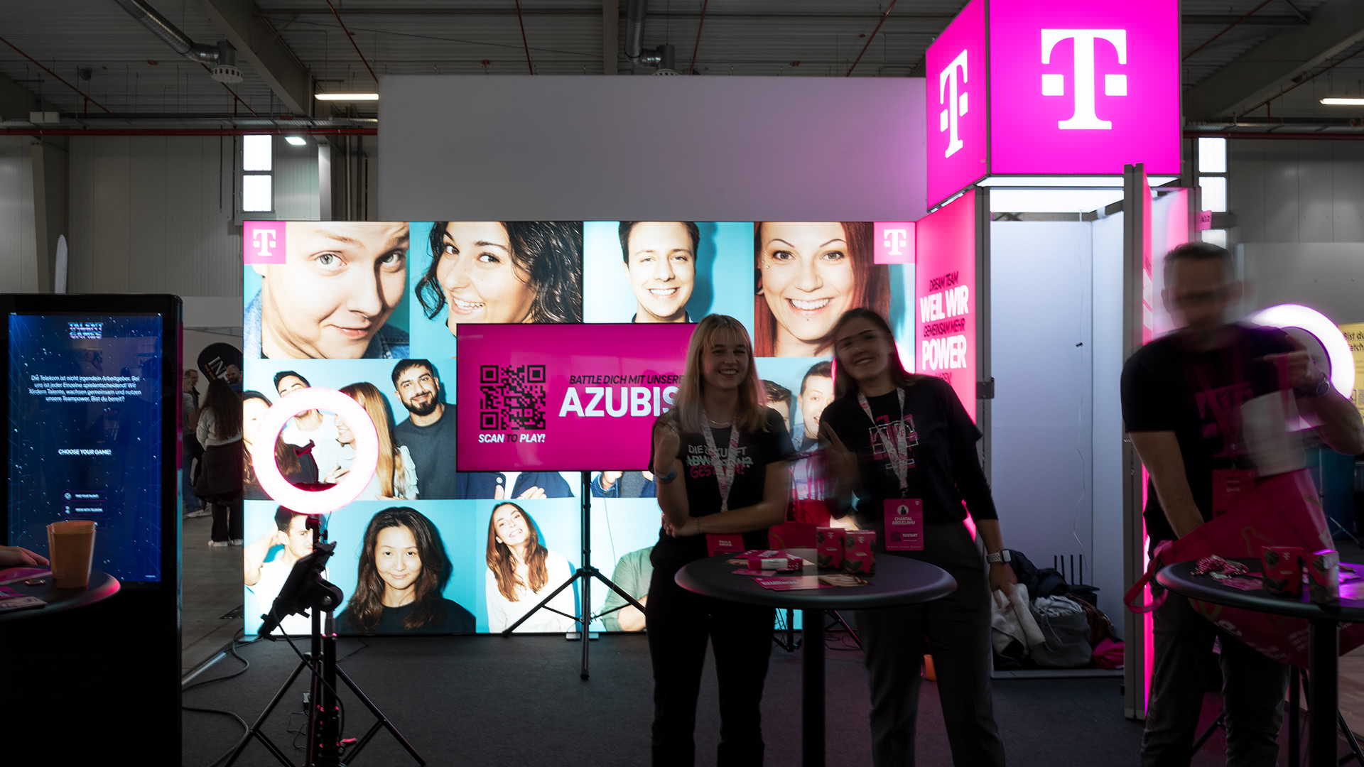 Talente treffen Technik – Die Deutsche Telekom auf der Berufe live