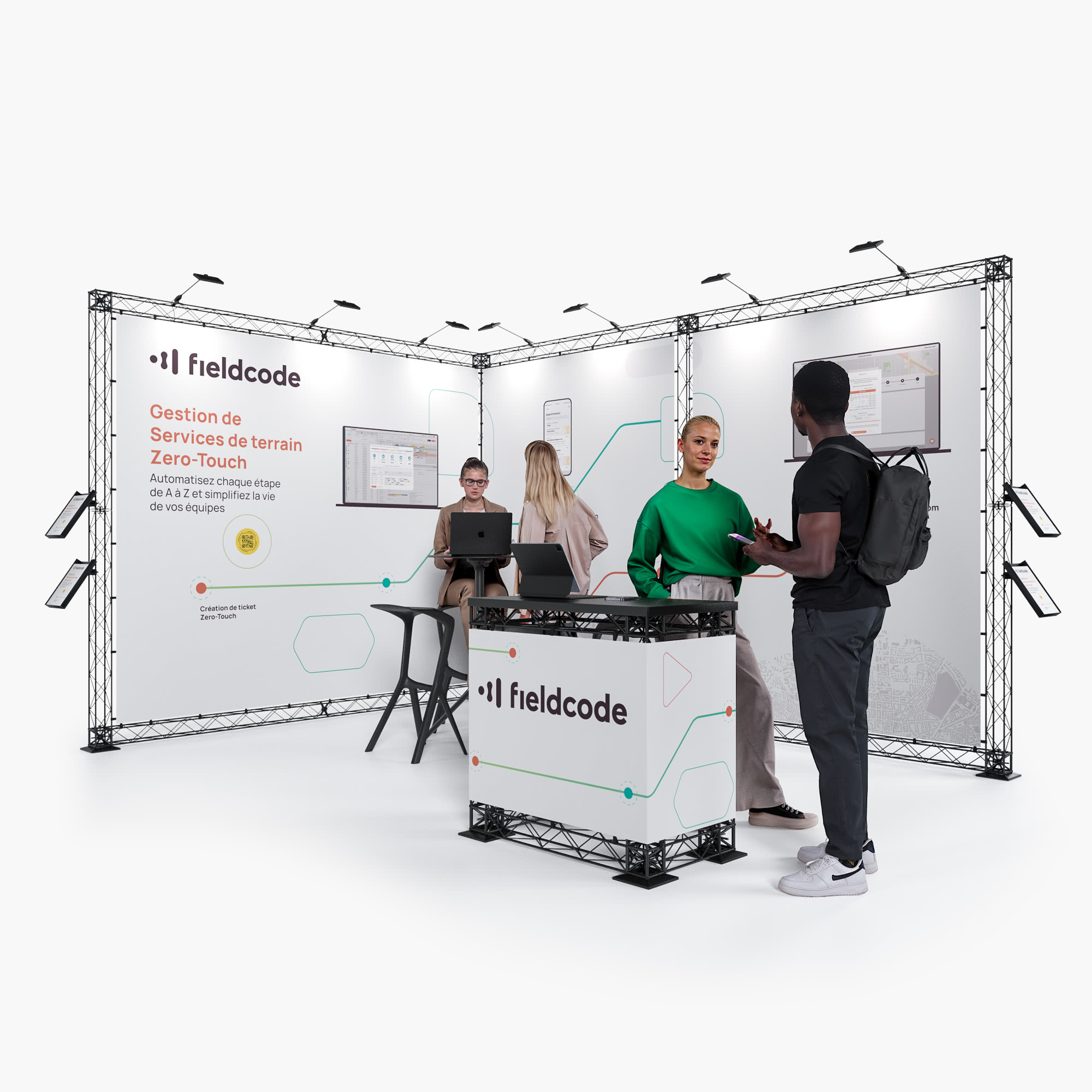 XTRUSS - Traversen Messestand - Augsburg 4 x 3 m