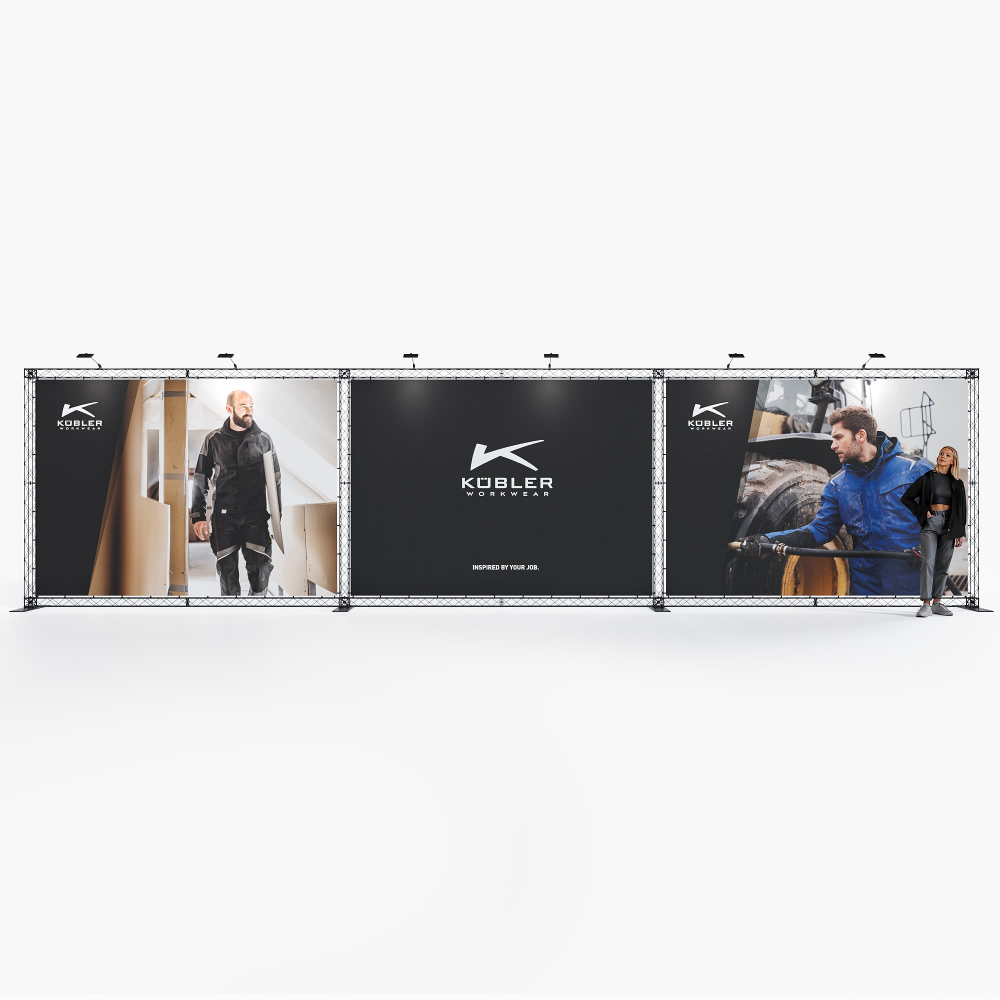 XTRUSS - Traversen Messewand 1000 x 250 cm