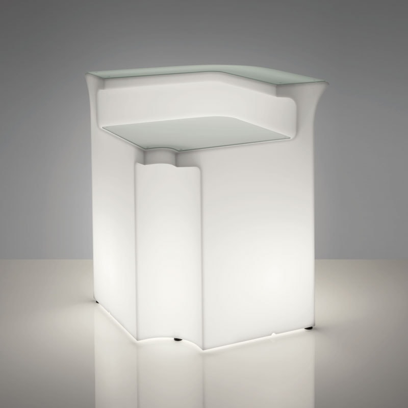 Leuchttheke Loungetheke SLIDE Break Corner