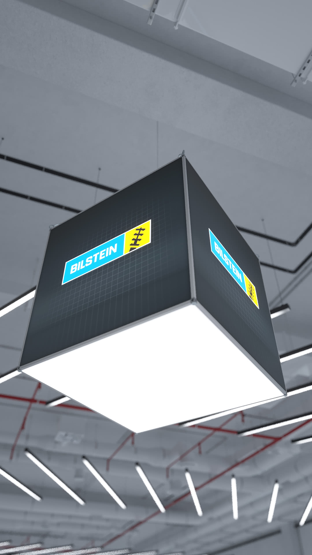 LED Cube Deckenhänger