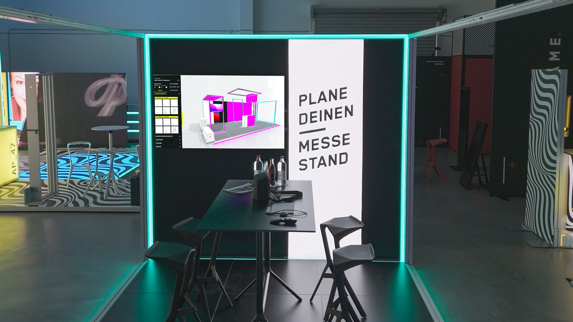 Showroom Konorg Messestand-Planung