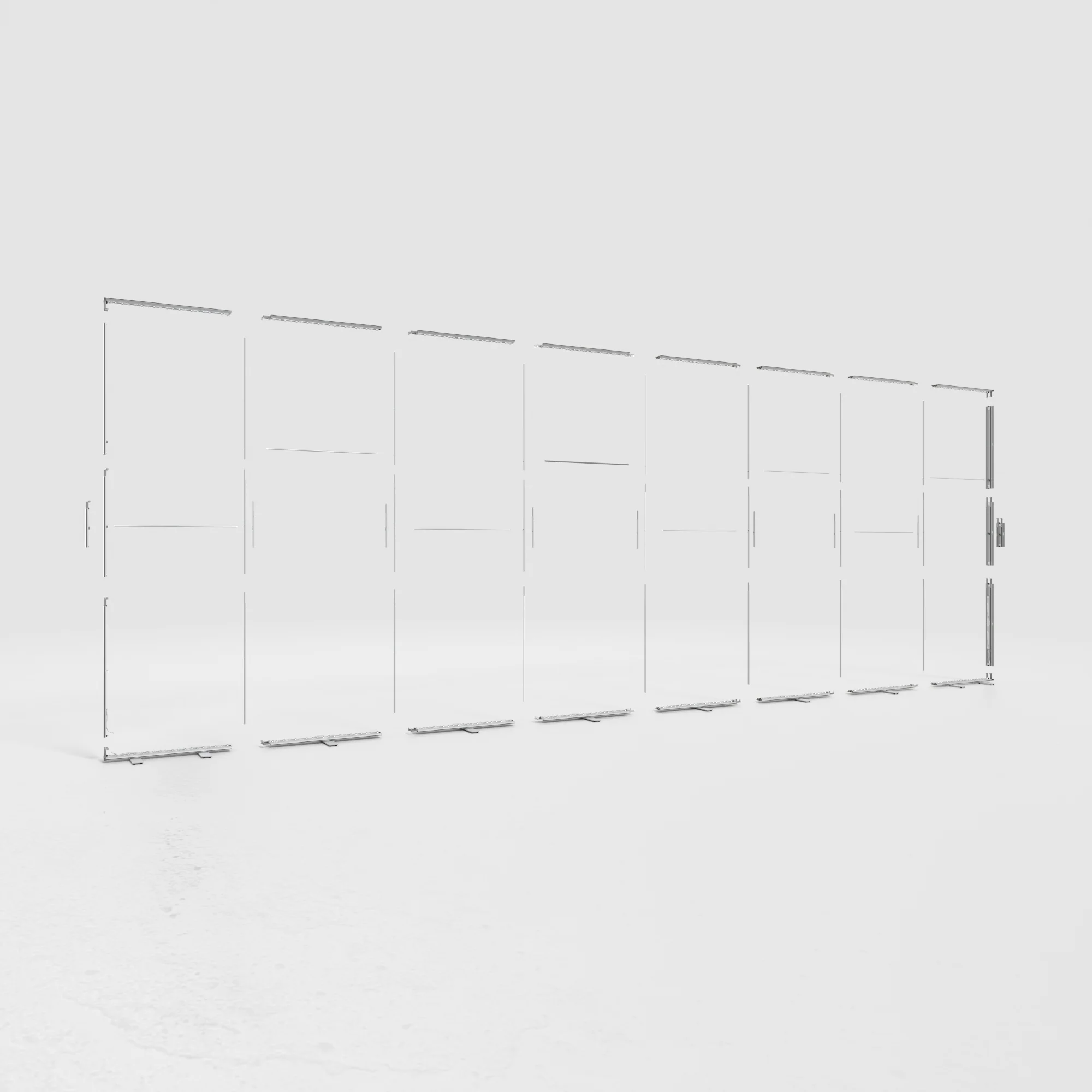 LED Lightbox - AP120 - MODULAP ONE Next - mit Nut - Systembreite 800 cm