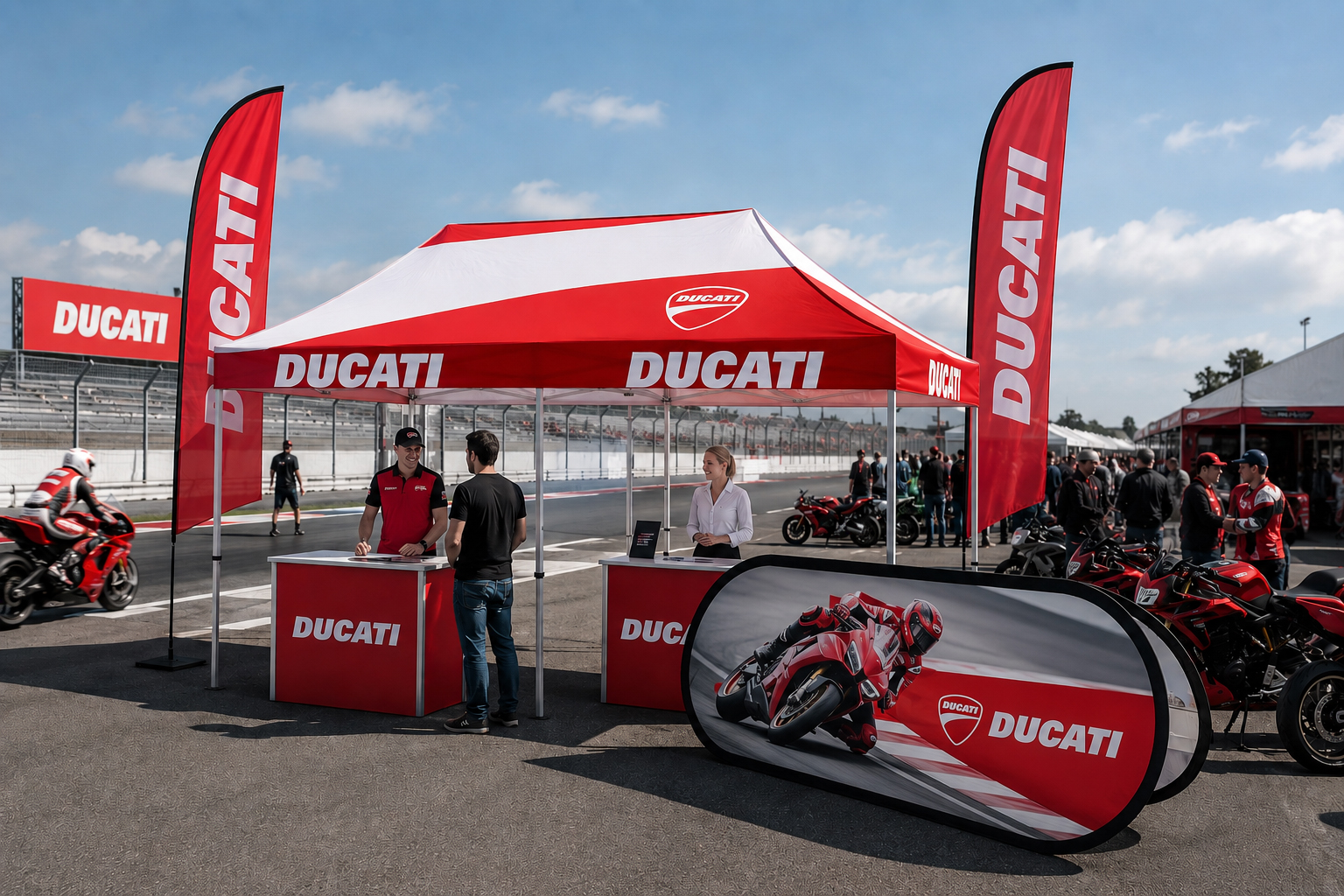 Outdoor Messestand