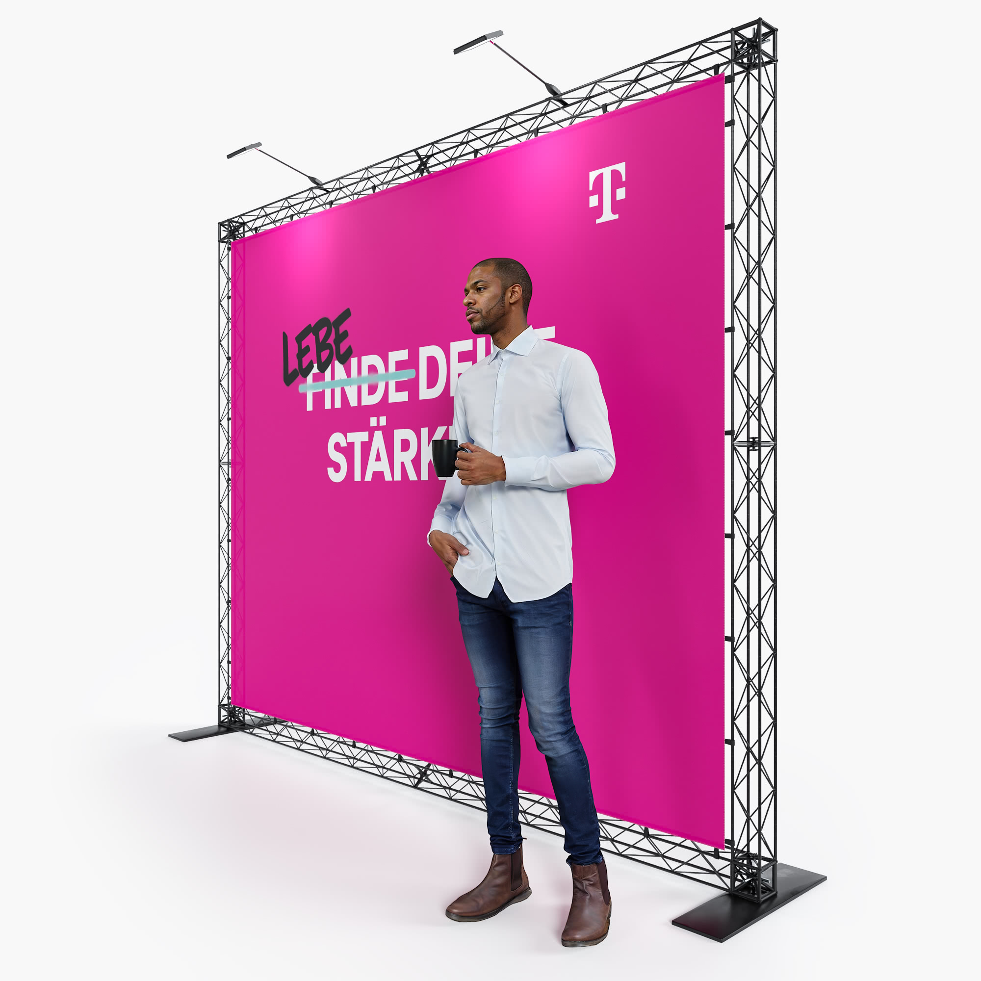 XTRUSS - Traversen Messewand 300 x 250 cm