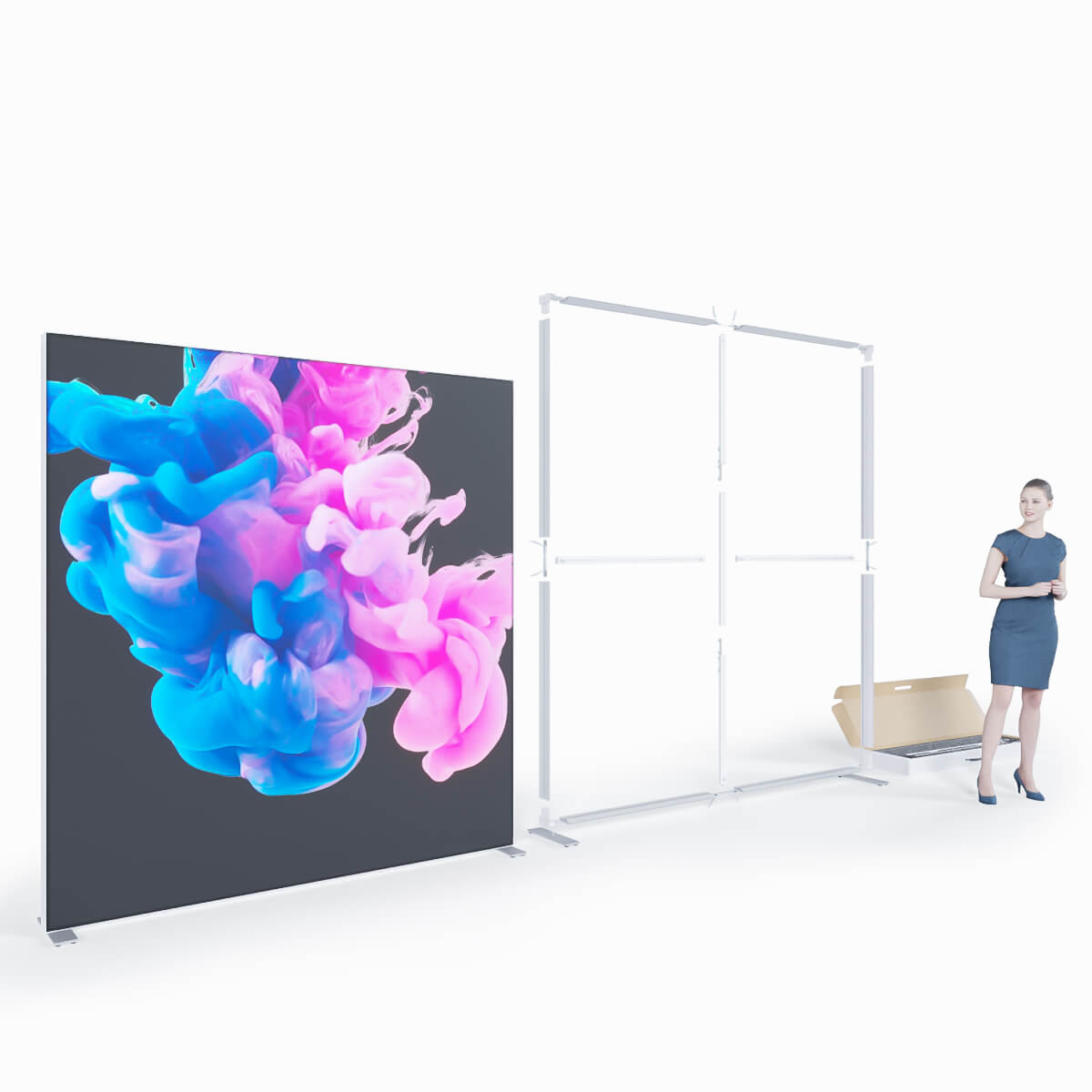 Texframe  - B 200 x H 215 cm - MODULAP ONE