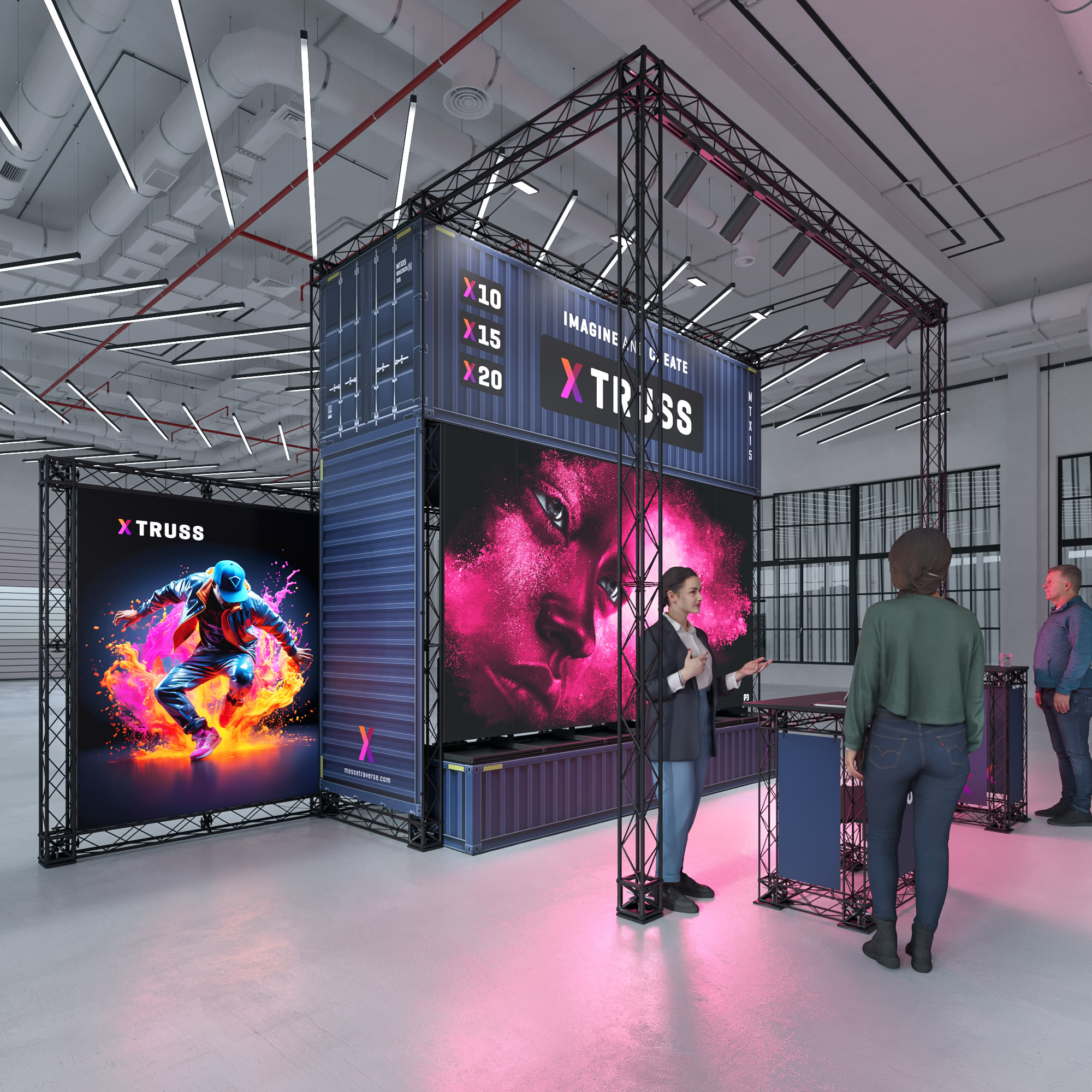 Traversen Messestand Kiel