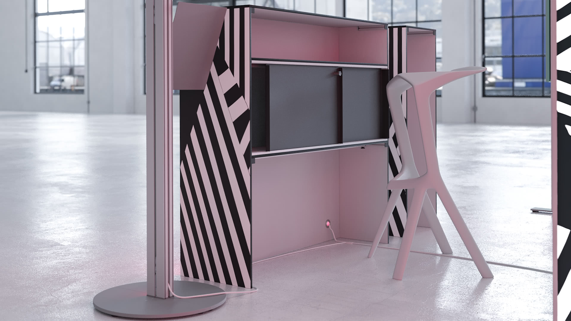 Praktische Messe Möbel