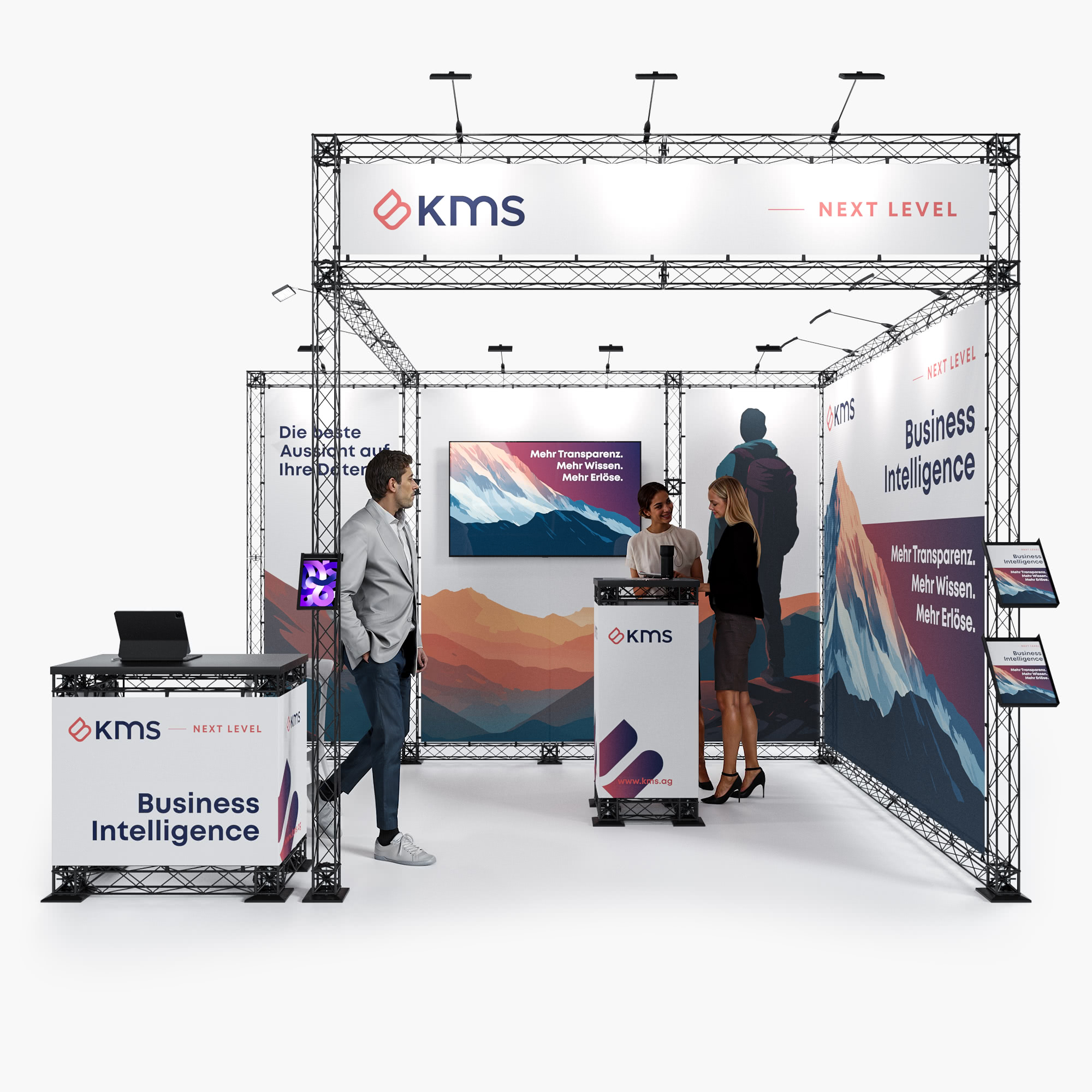 XTRUSS - Traversen Messestand Berlin - 4 x 3 m
