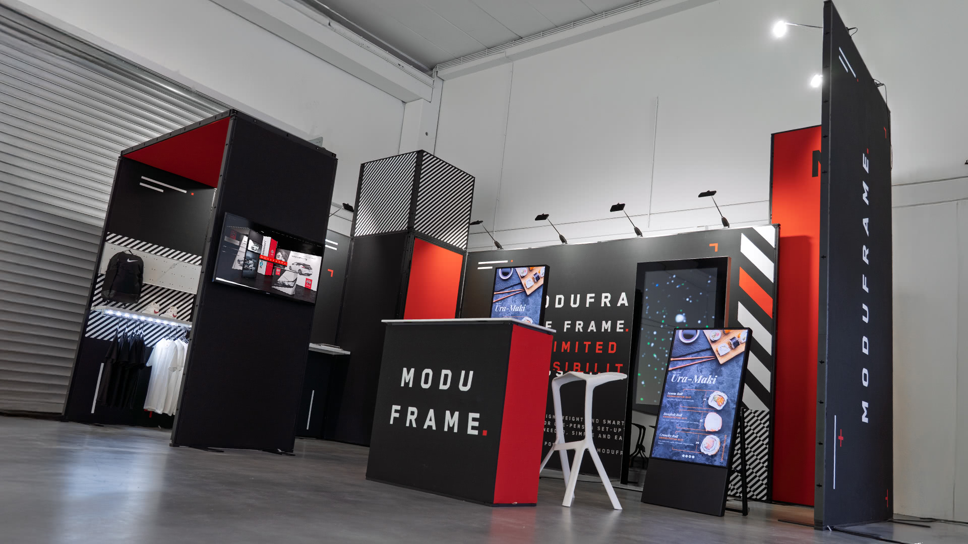 Dekoriere deinen Messestand mit System