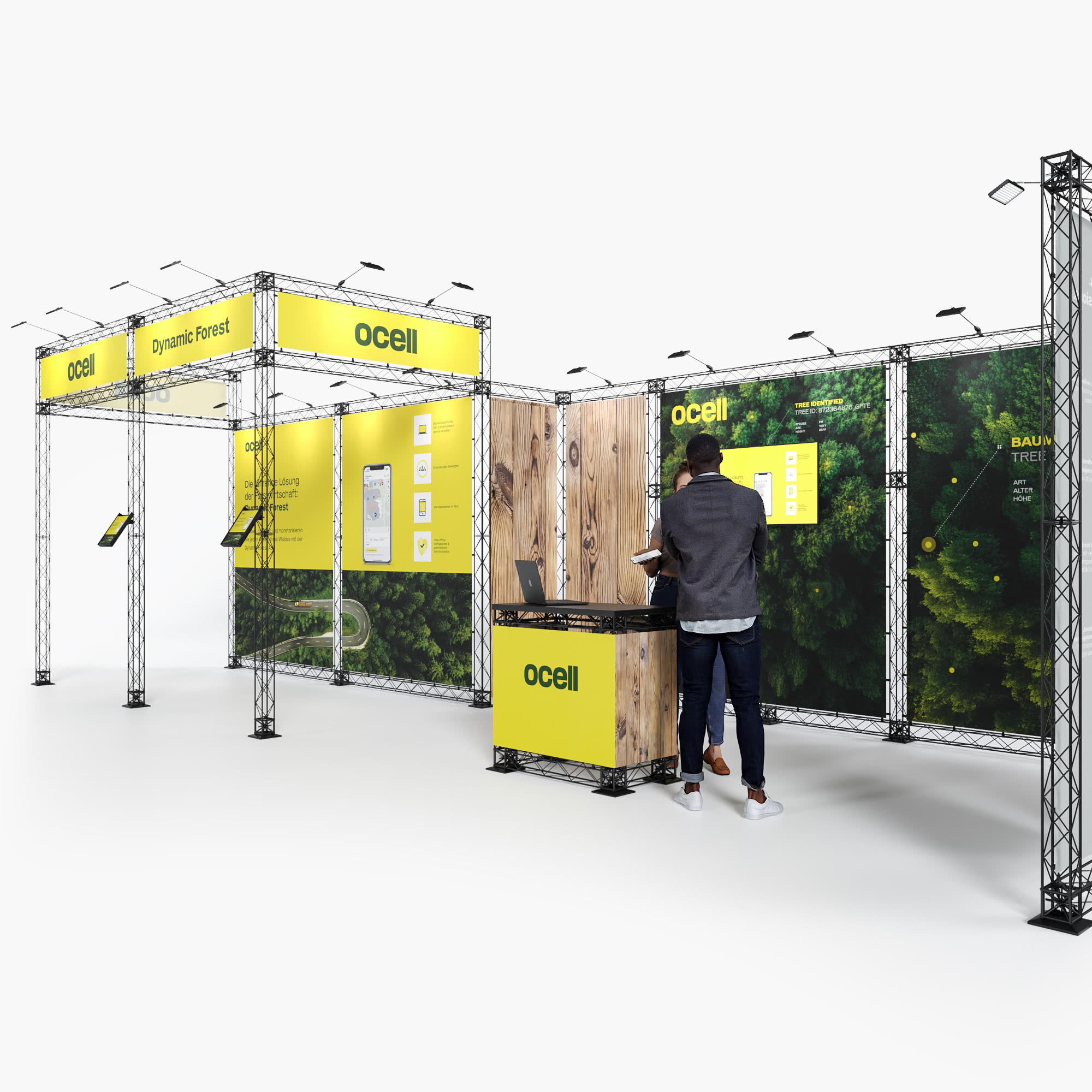 XTRUSS - Traversen Messestand - Bochum 9x3