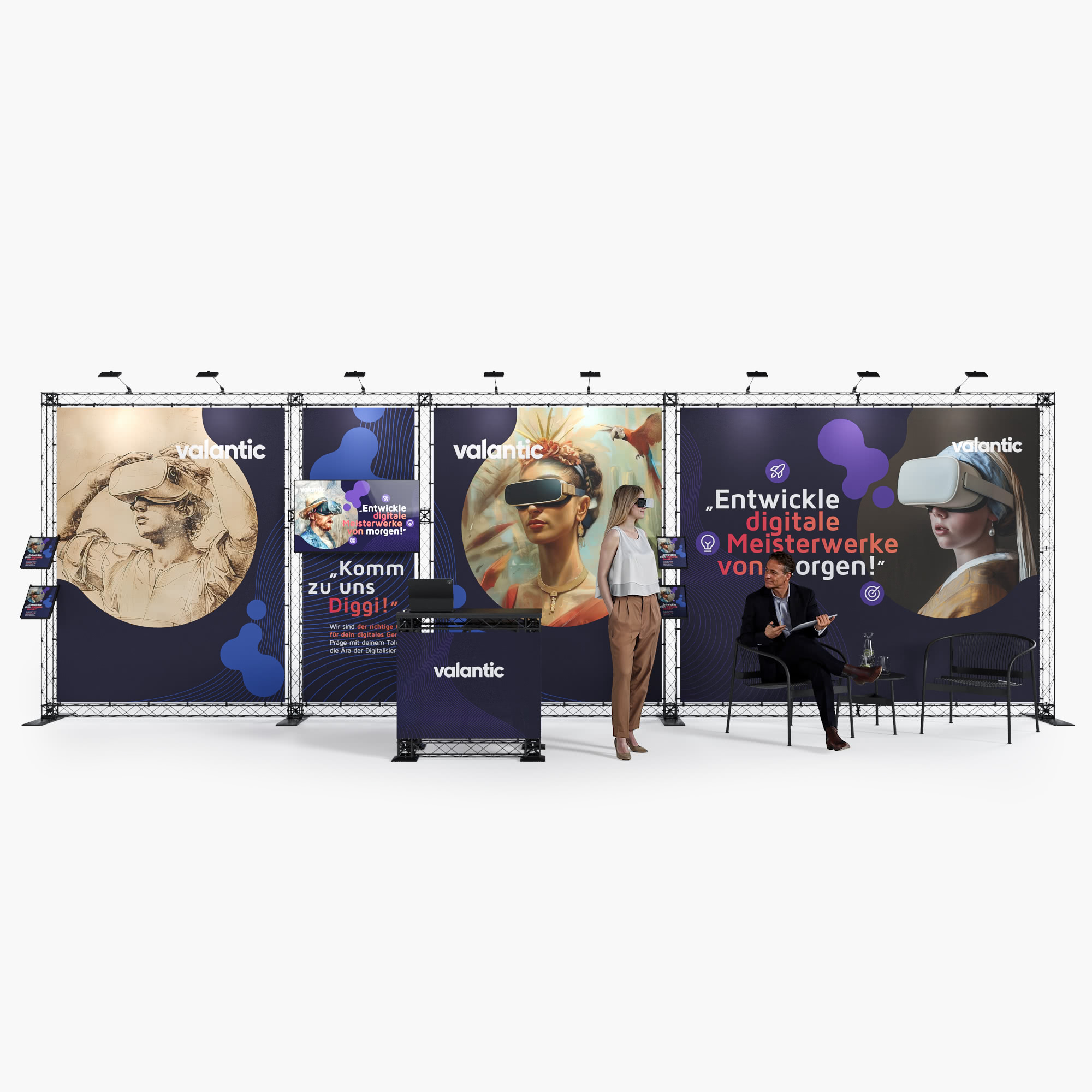 XTRUSS - Traversen Messestand - Erfurt 8 x 2 m