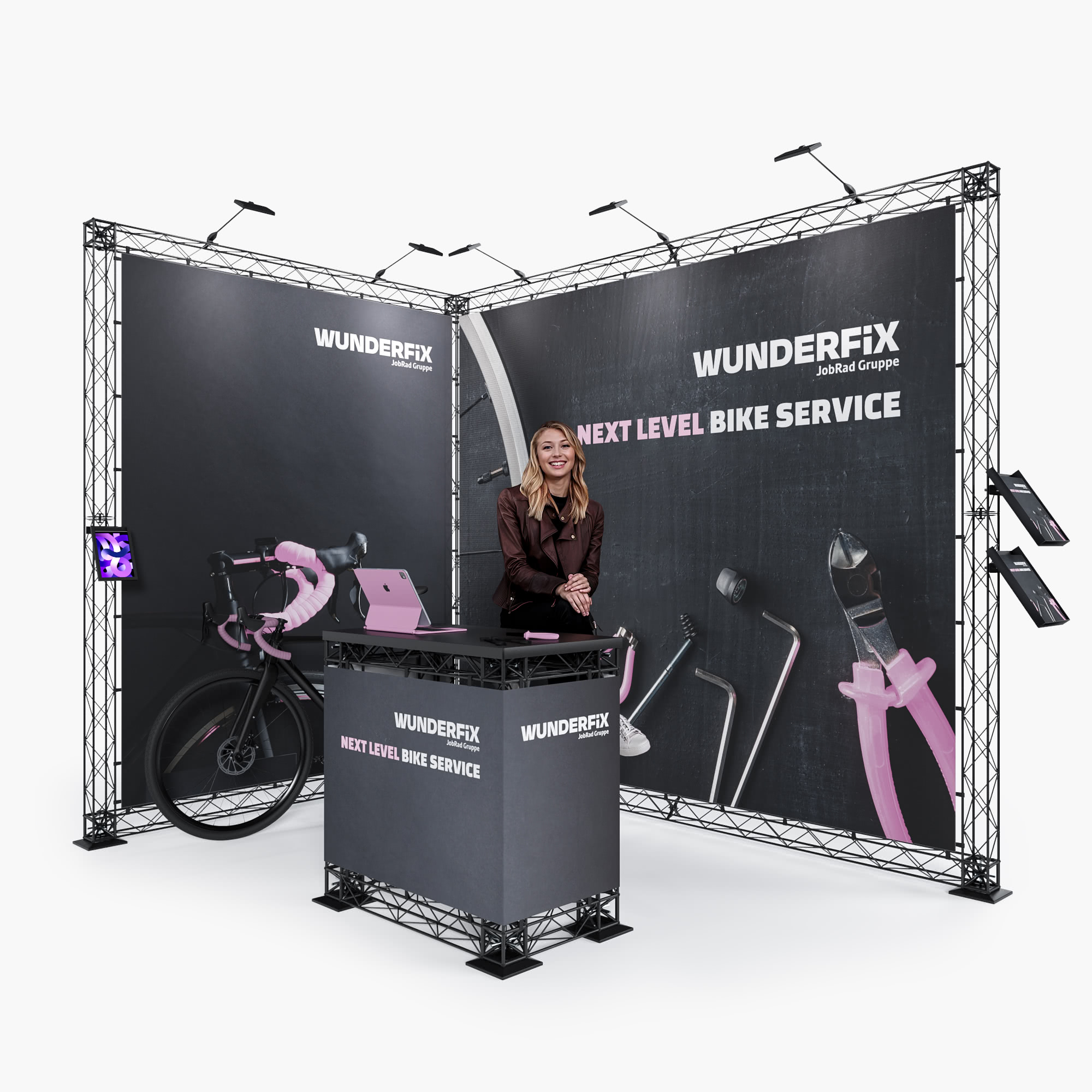 XTRUSS - Traversen Messestand - Ulm 3 x 2 m