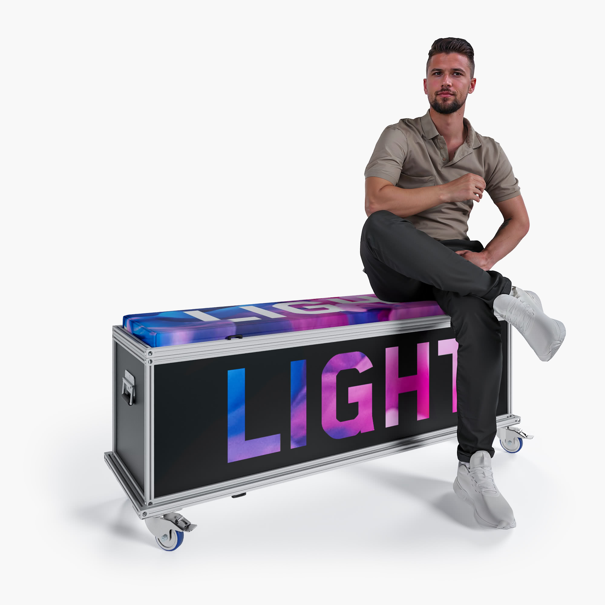 Sitzkissen für LED One Transportcase