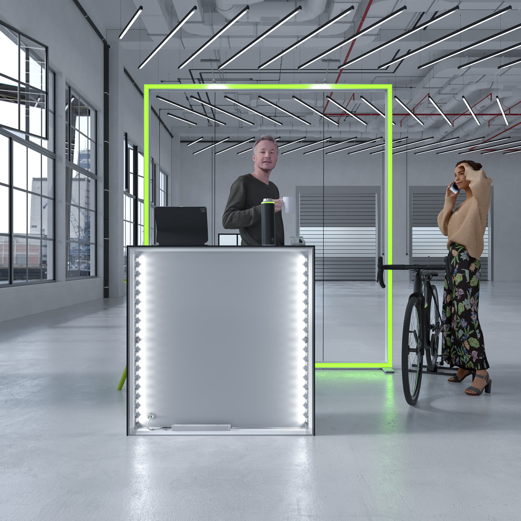 LED Messestand - Set Cole - MODULAP ONE