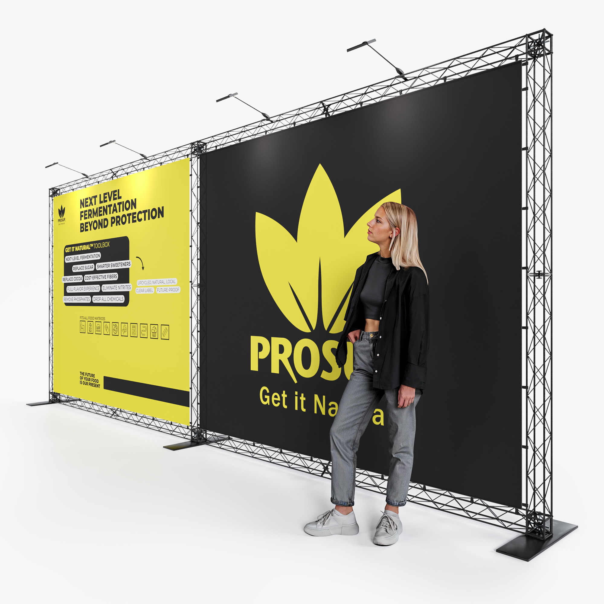 XTRUSS - Traversen Messewand 600 x 250 cm