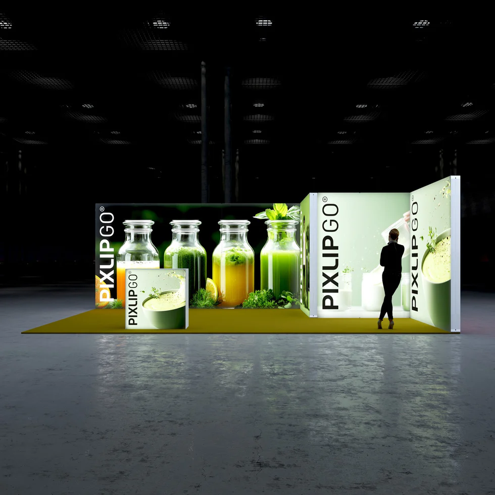 PIXLIP GO - MESSESTAND M-16