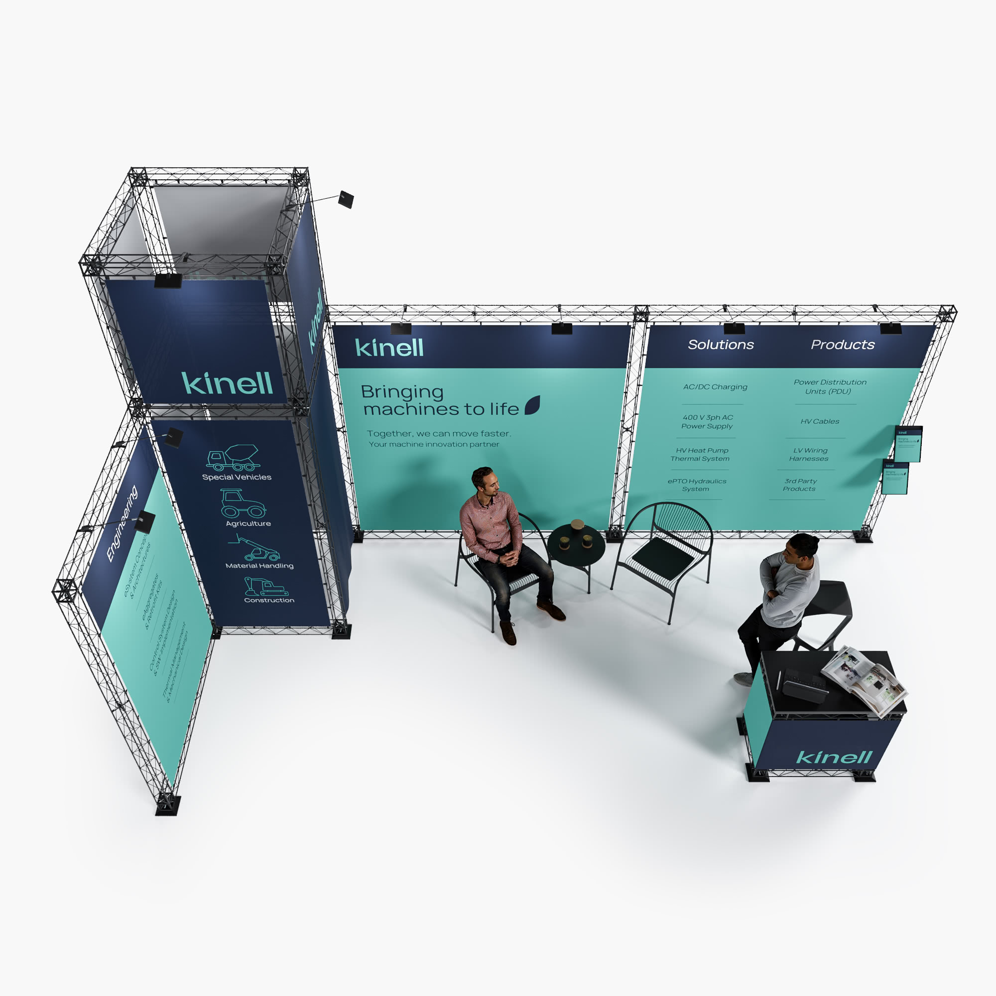 XTRUSS - Traversen Messestand - Chemnitz 6 x 3 m