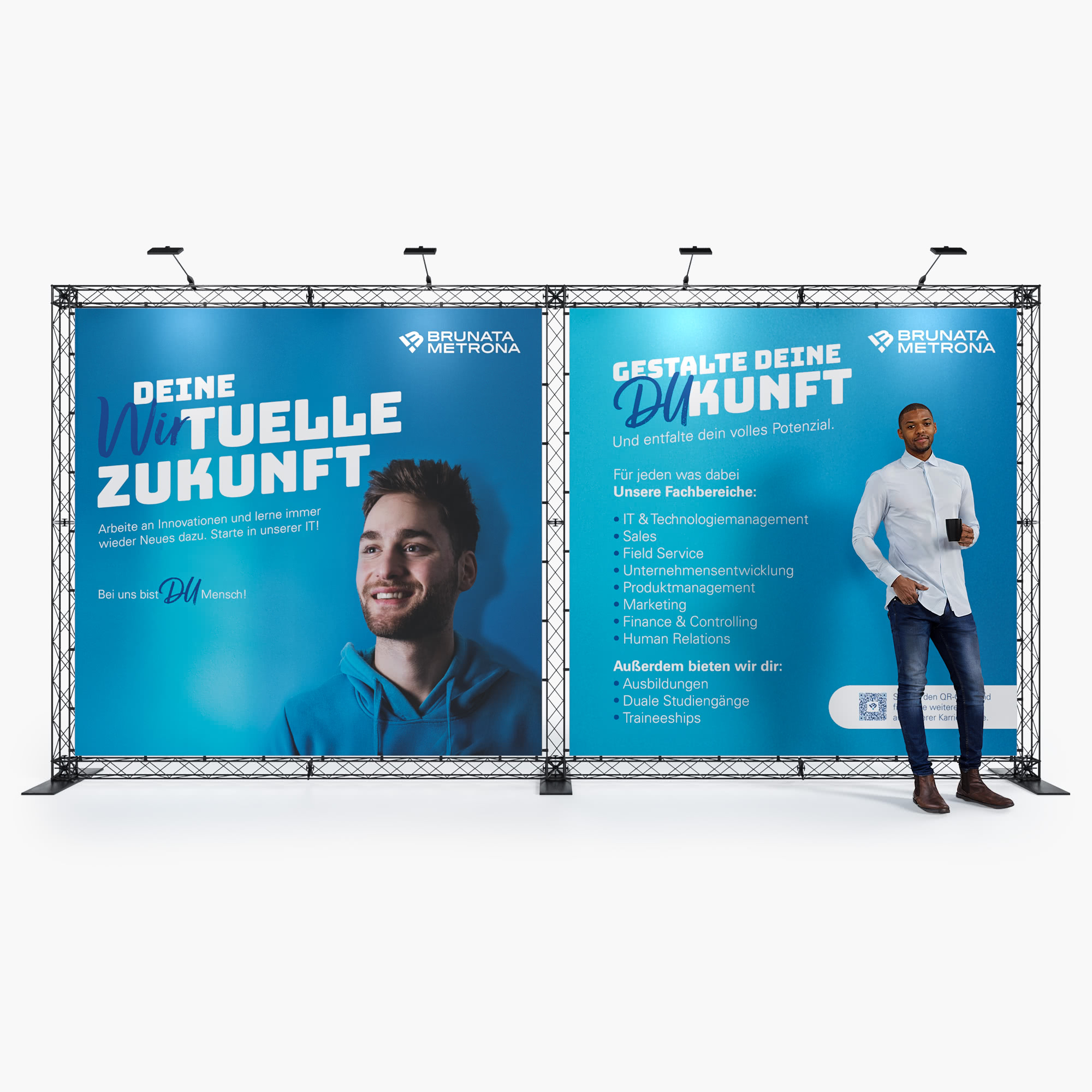 XTRUSS - Traversen Messewand 500 x 250 cm