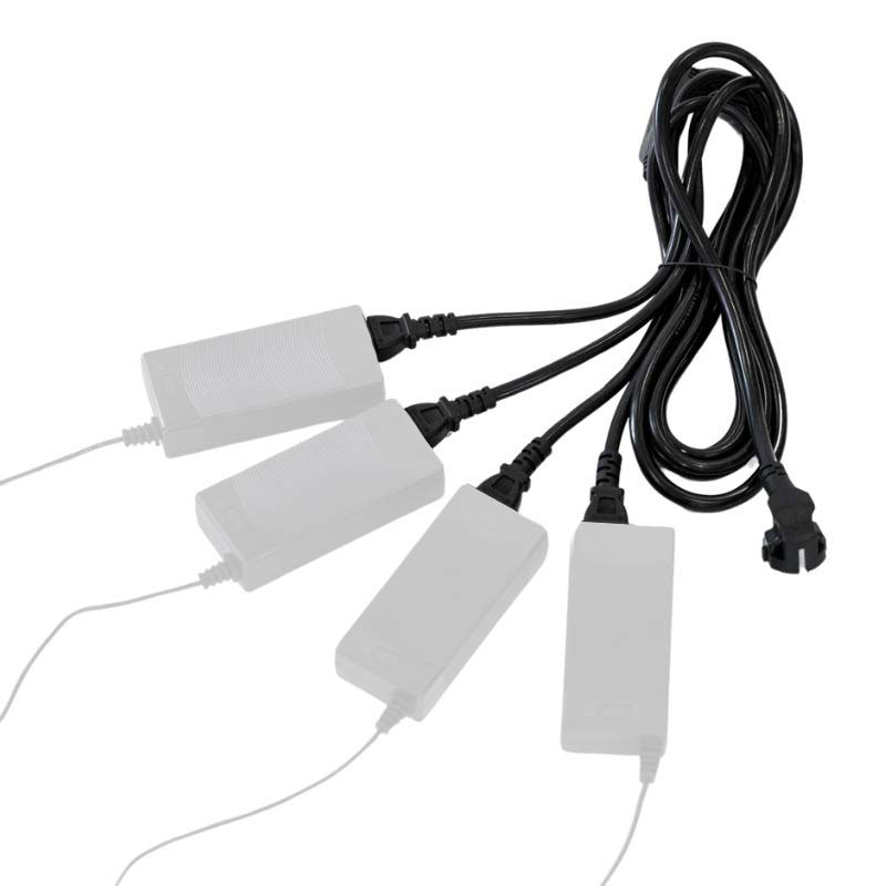 4-Fach Verteiler passend für LED Messewand Highlight Sego
